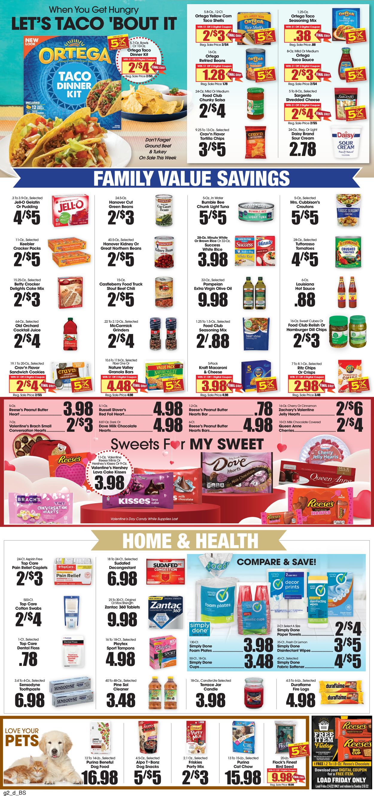 Food King Ad from 02/02/2022