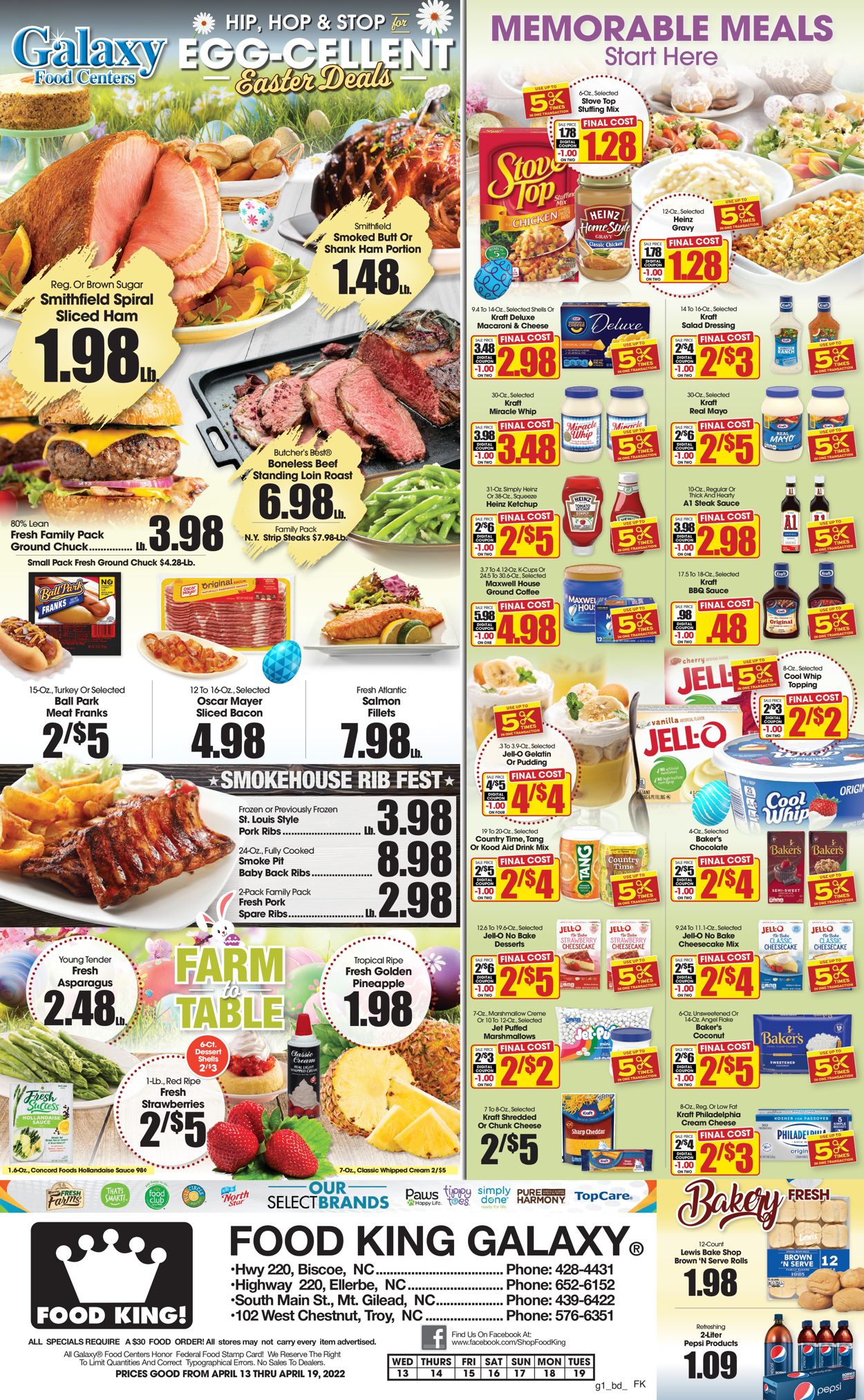 Food King Ad from 04/13/2022