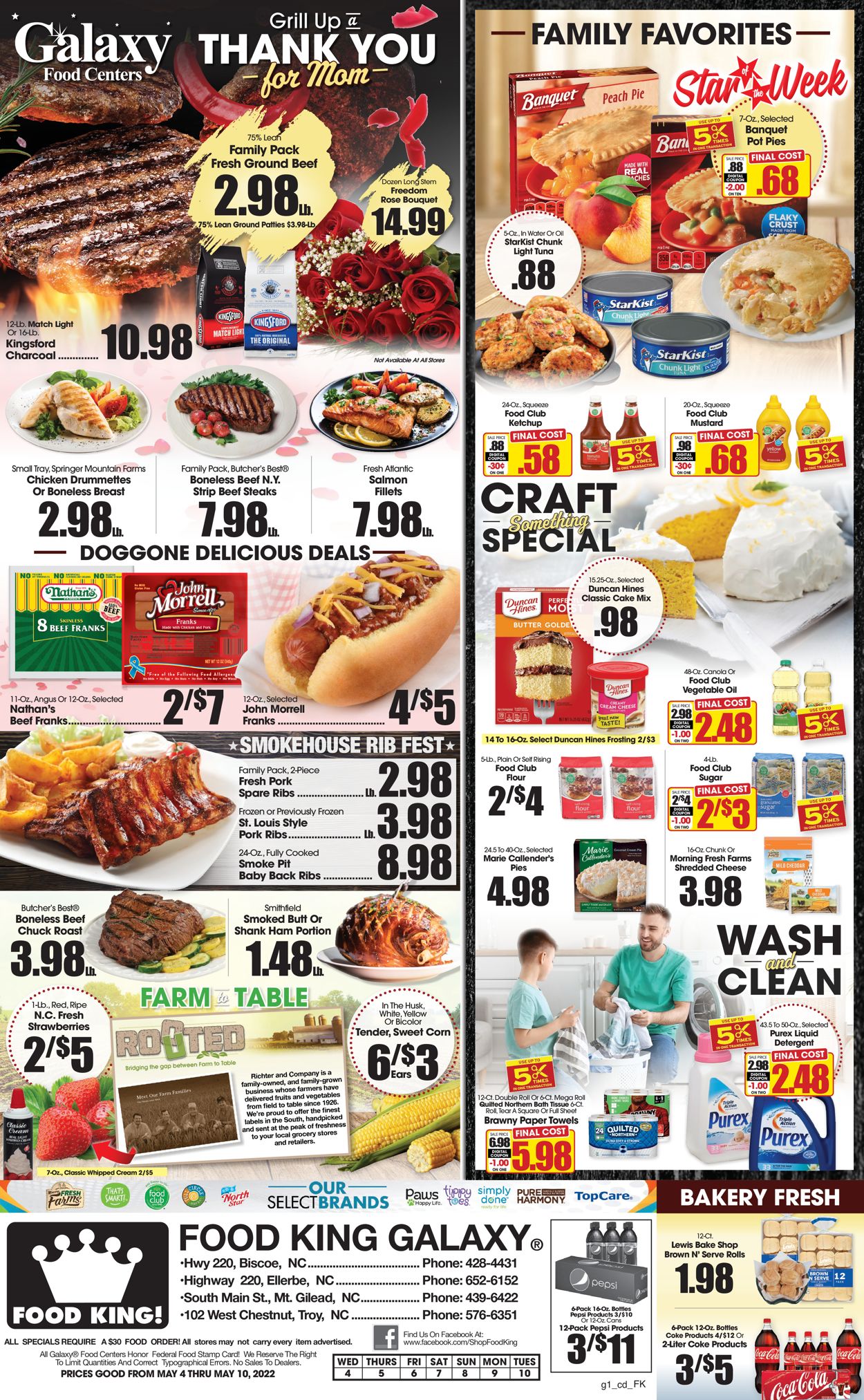 Food King Ad from 05/04/2022