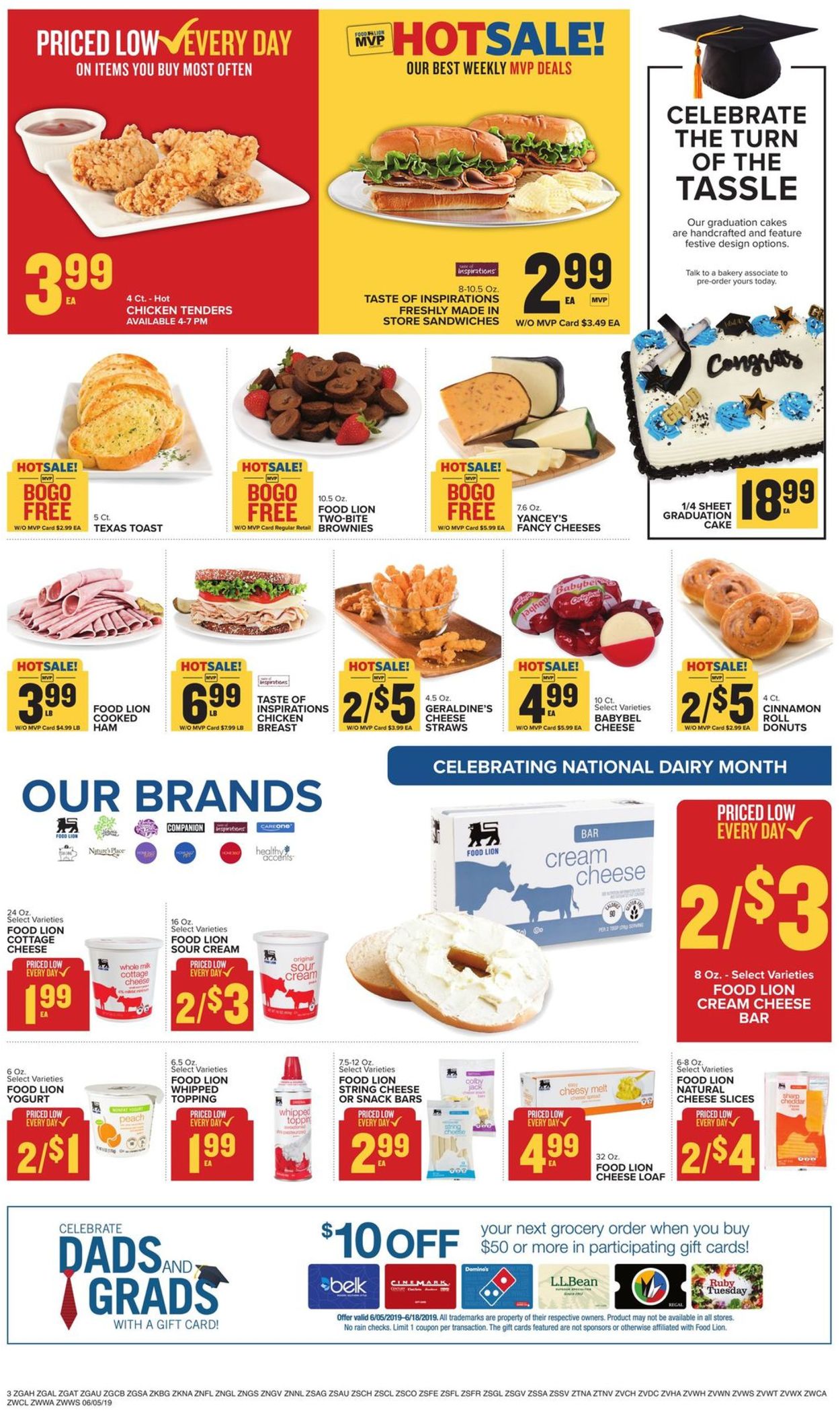Food Lion Ad from 06/05/2019