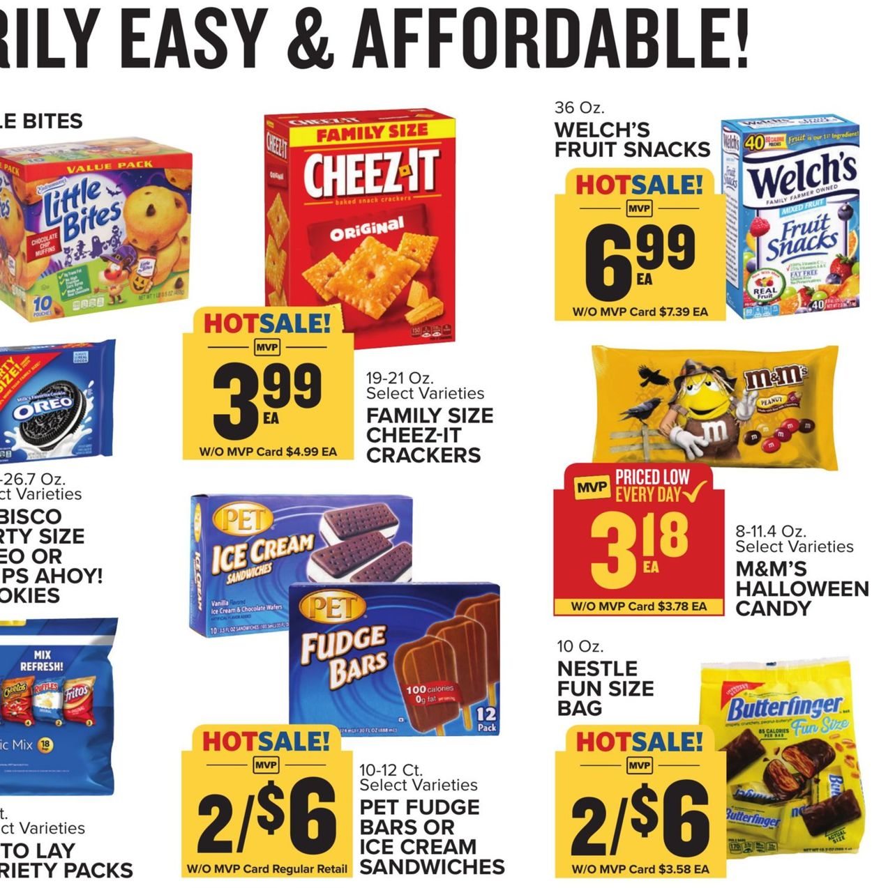 Food Lion Ad from 10/16/2019