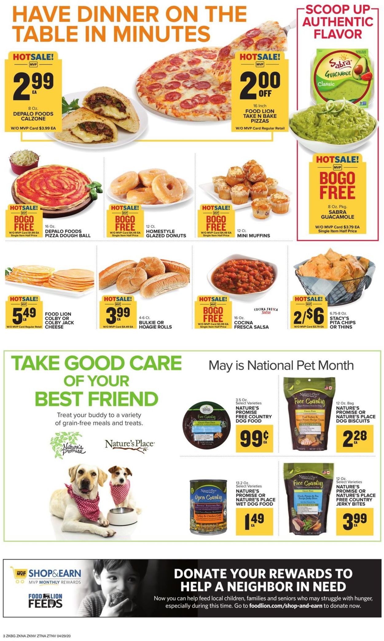 Food Lion Ad from 04/29/2020