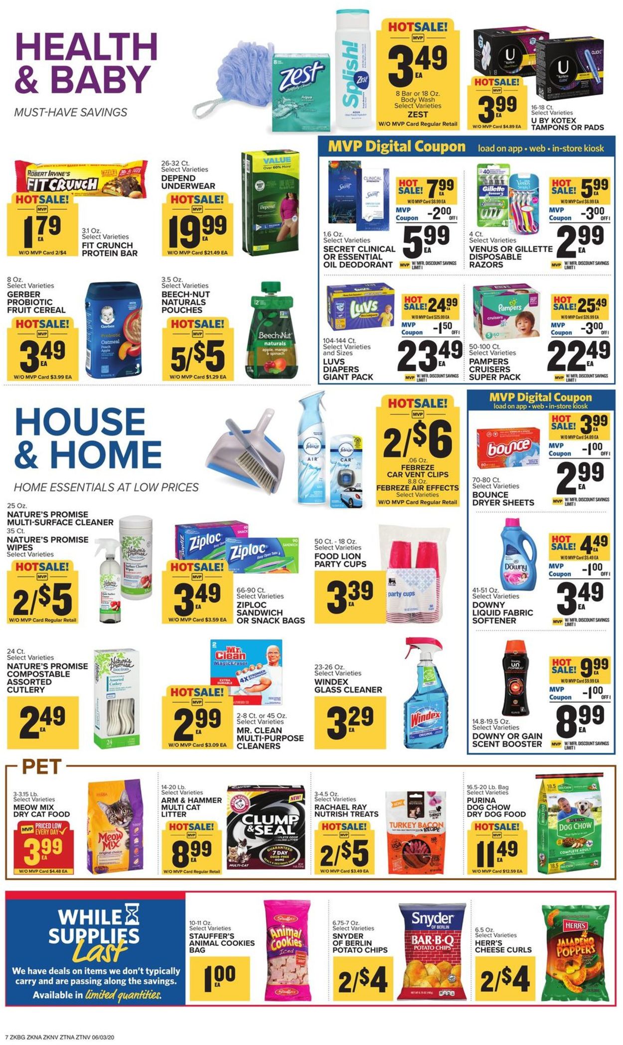 Food Lion Ad from 06/03/2020