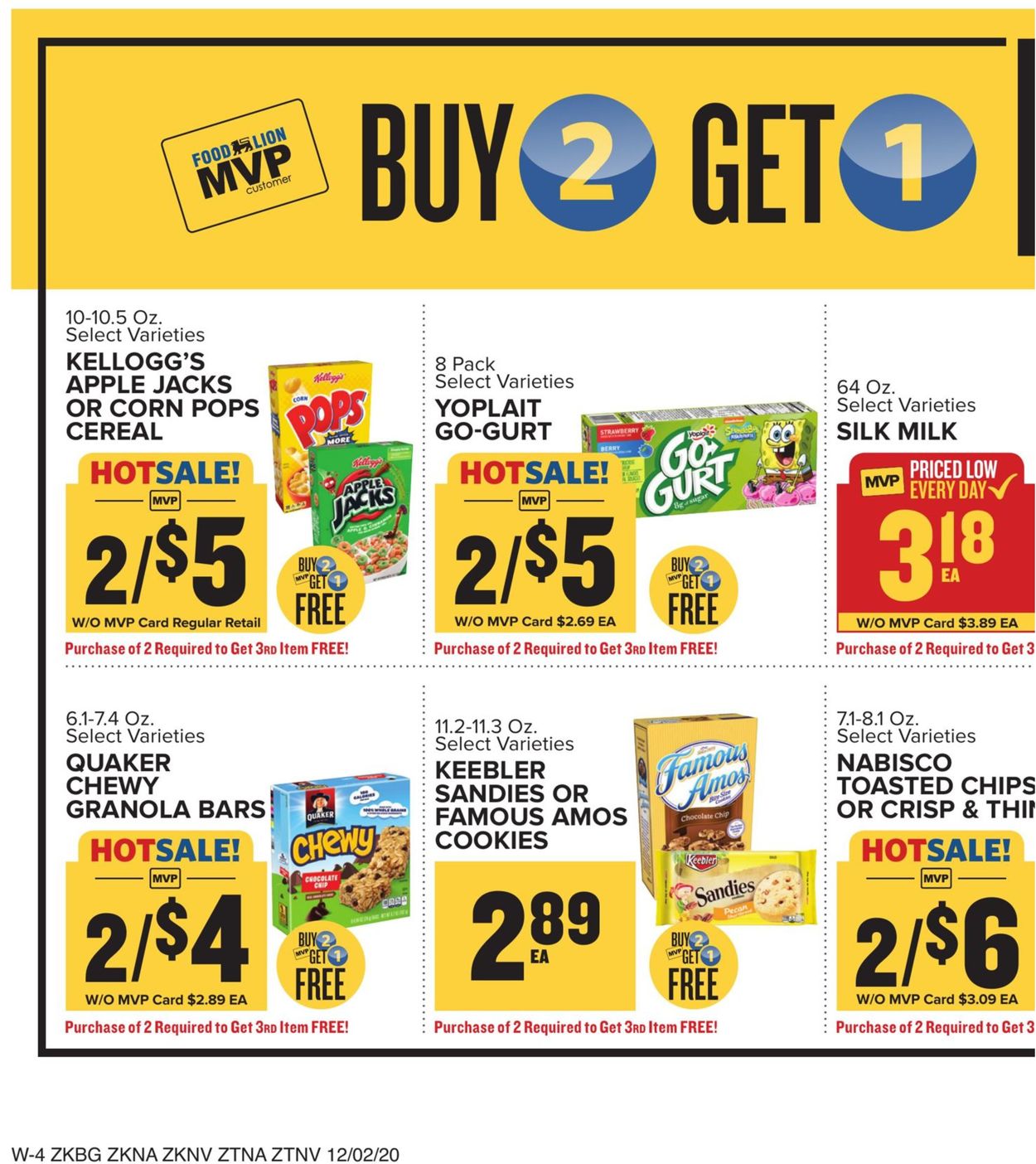 Food Lion Ad from 12/02/2020