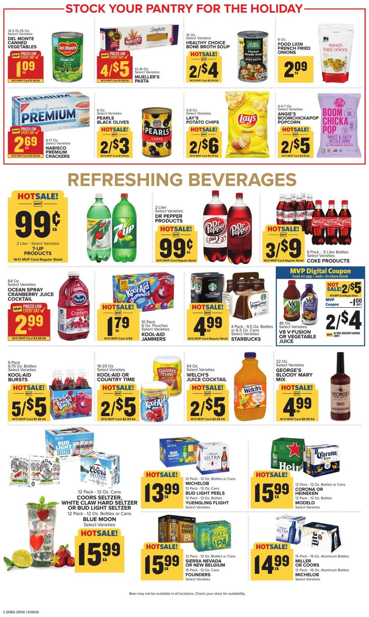 Food Lion Ad from 12/09/2020