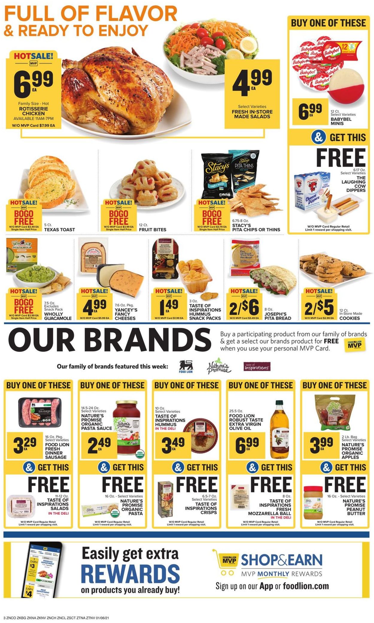 Food Lion Ad from 01/06/2021