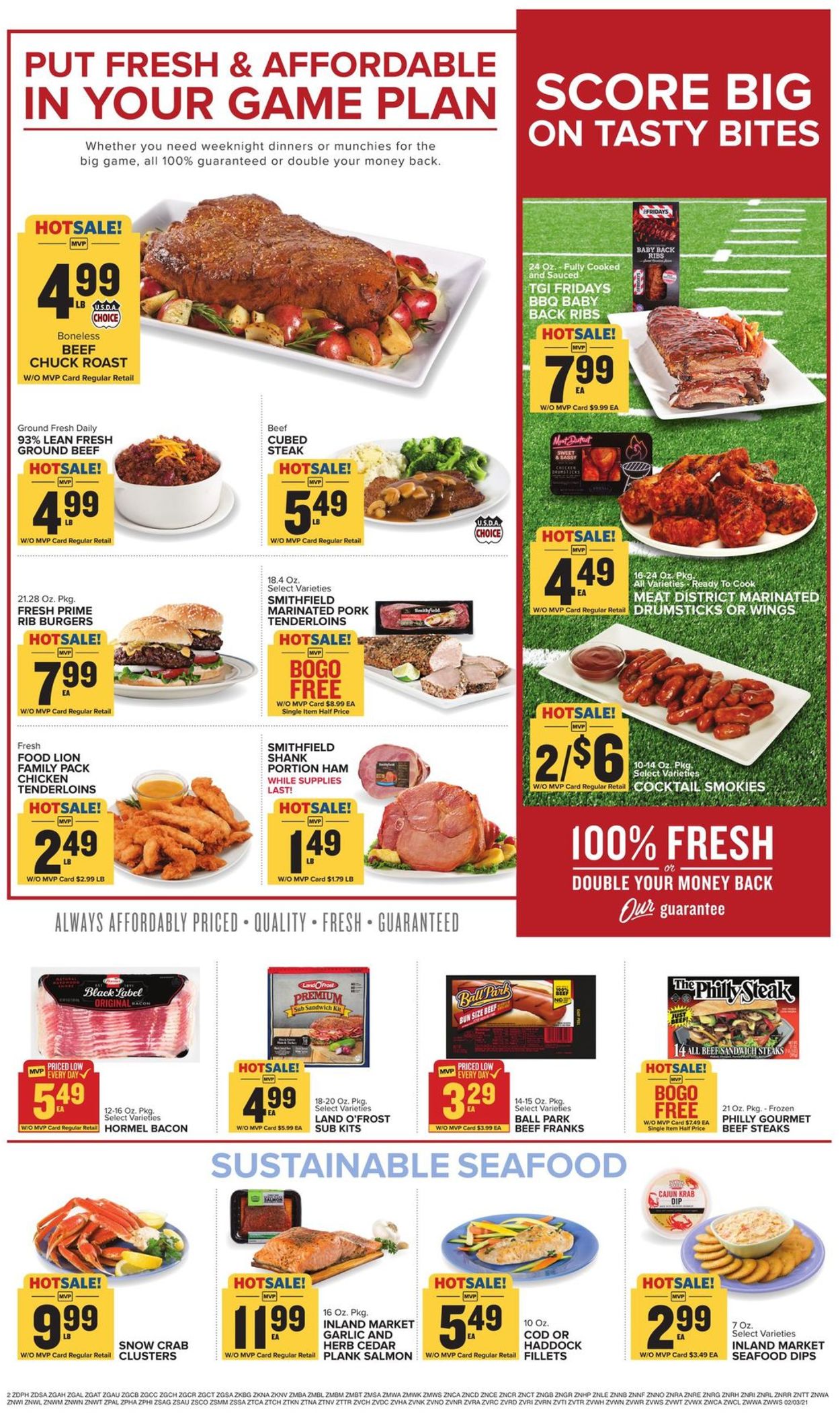 Food Lion Ad from 02/03/2021