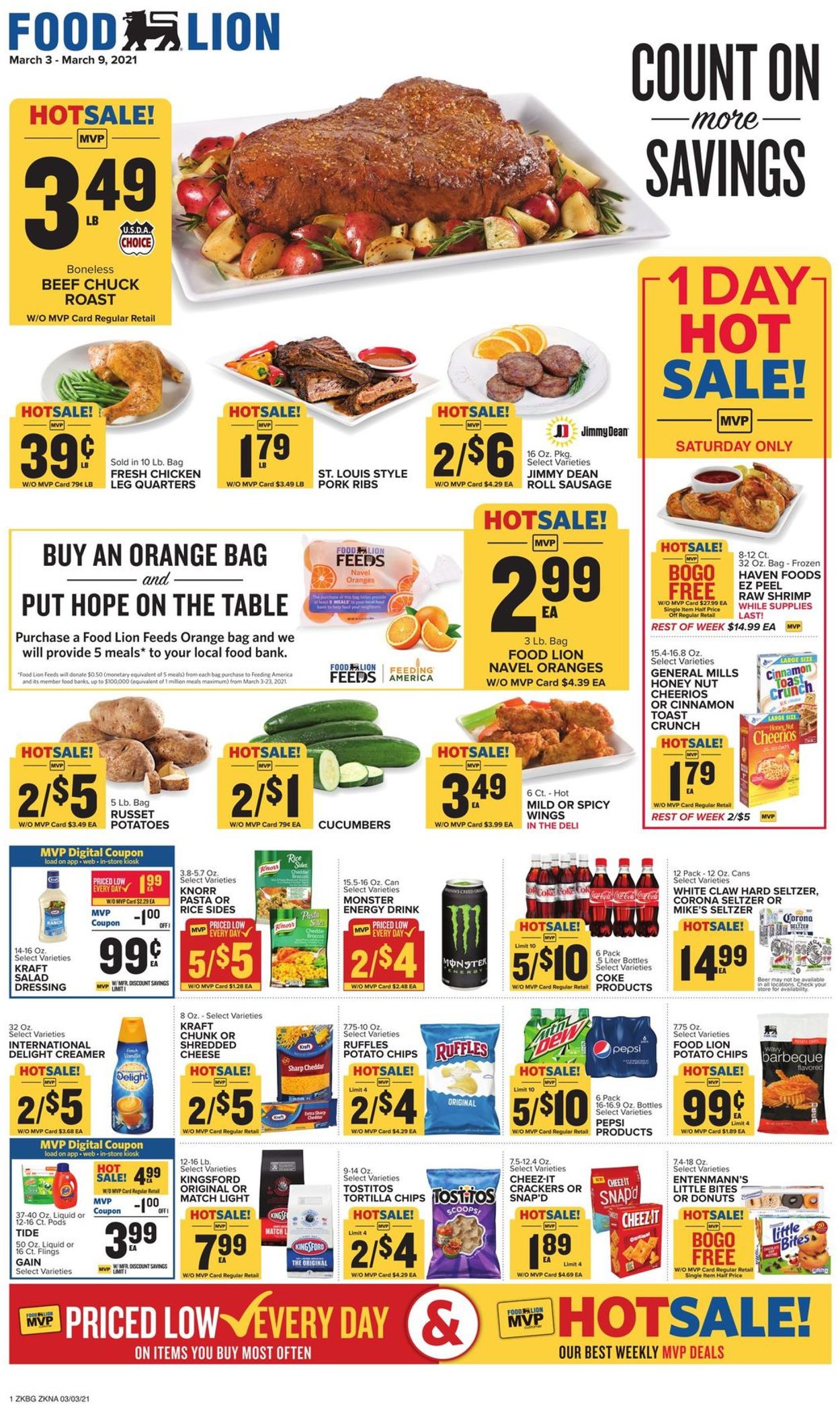 Food Lion Ad from 03/03/2021