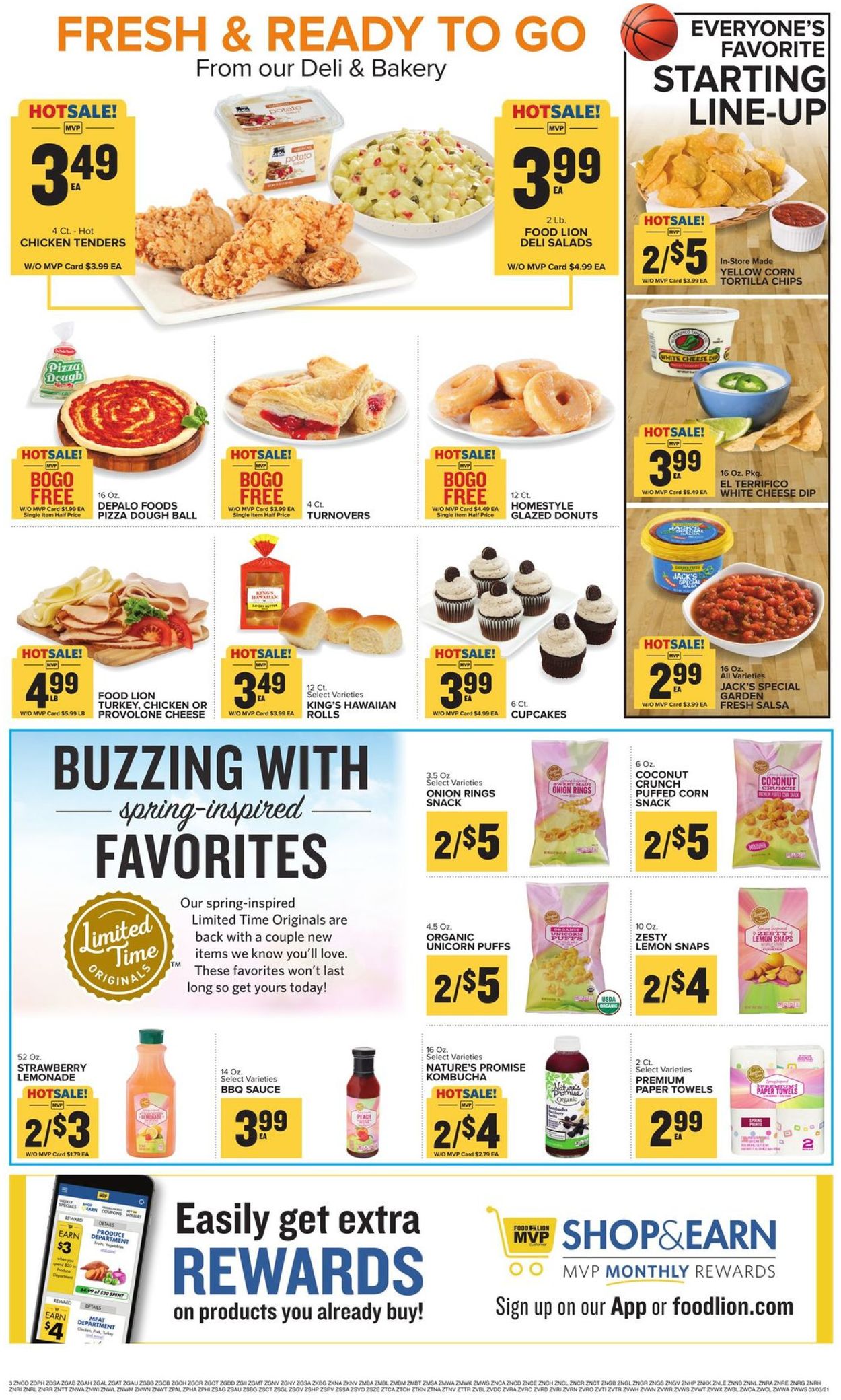 Food Lion Ad from 03/03/2021