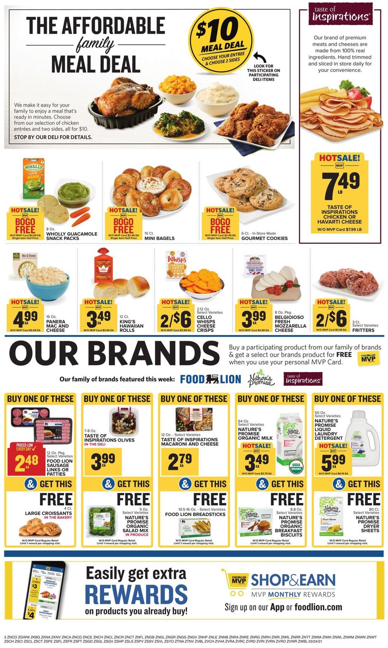 Food Lion Ad from 03/24/2021