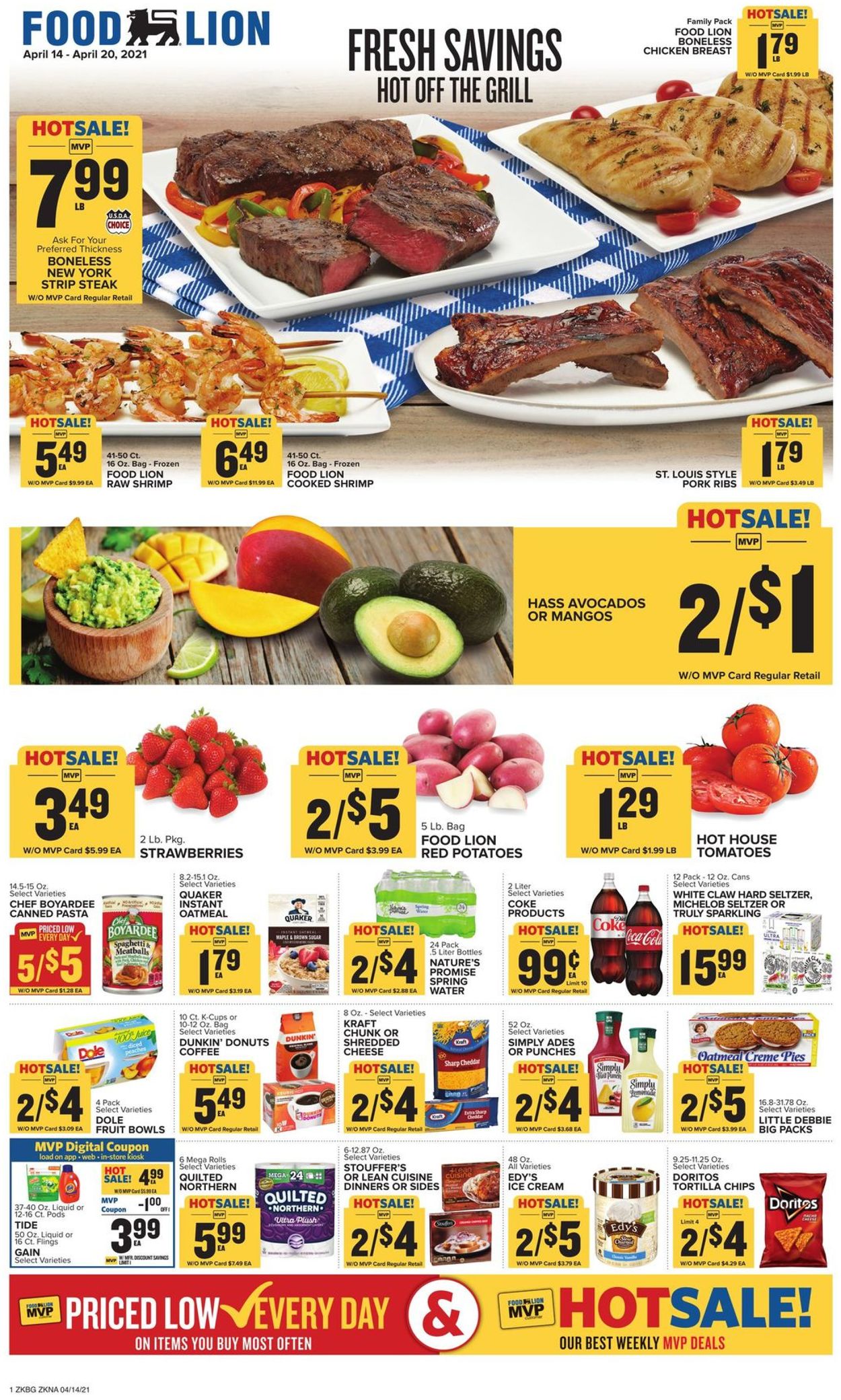 Food Lion Ad from 04/14/2021