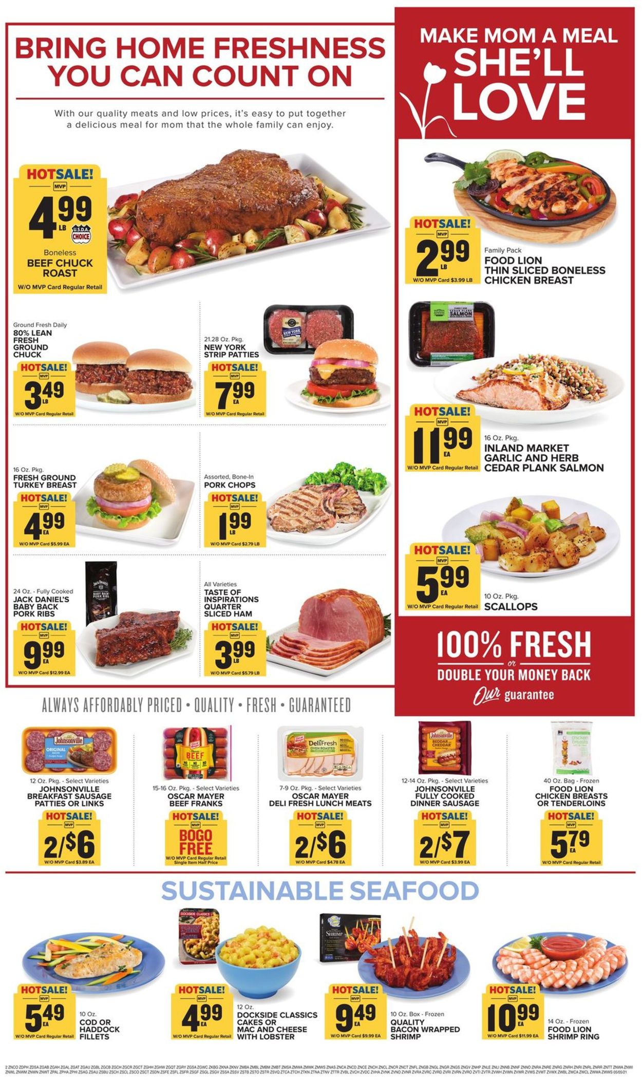Food Lion Ad from 05/05/2021