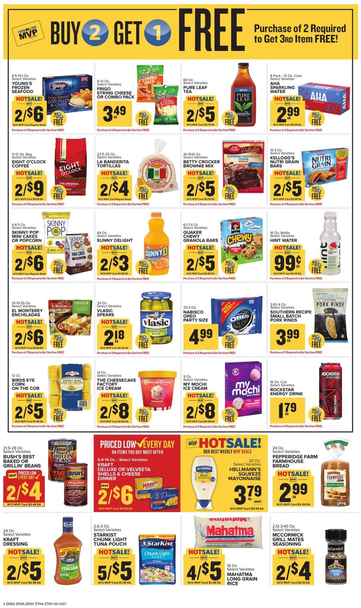 Food Lion Ad from 05/19/2021