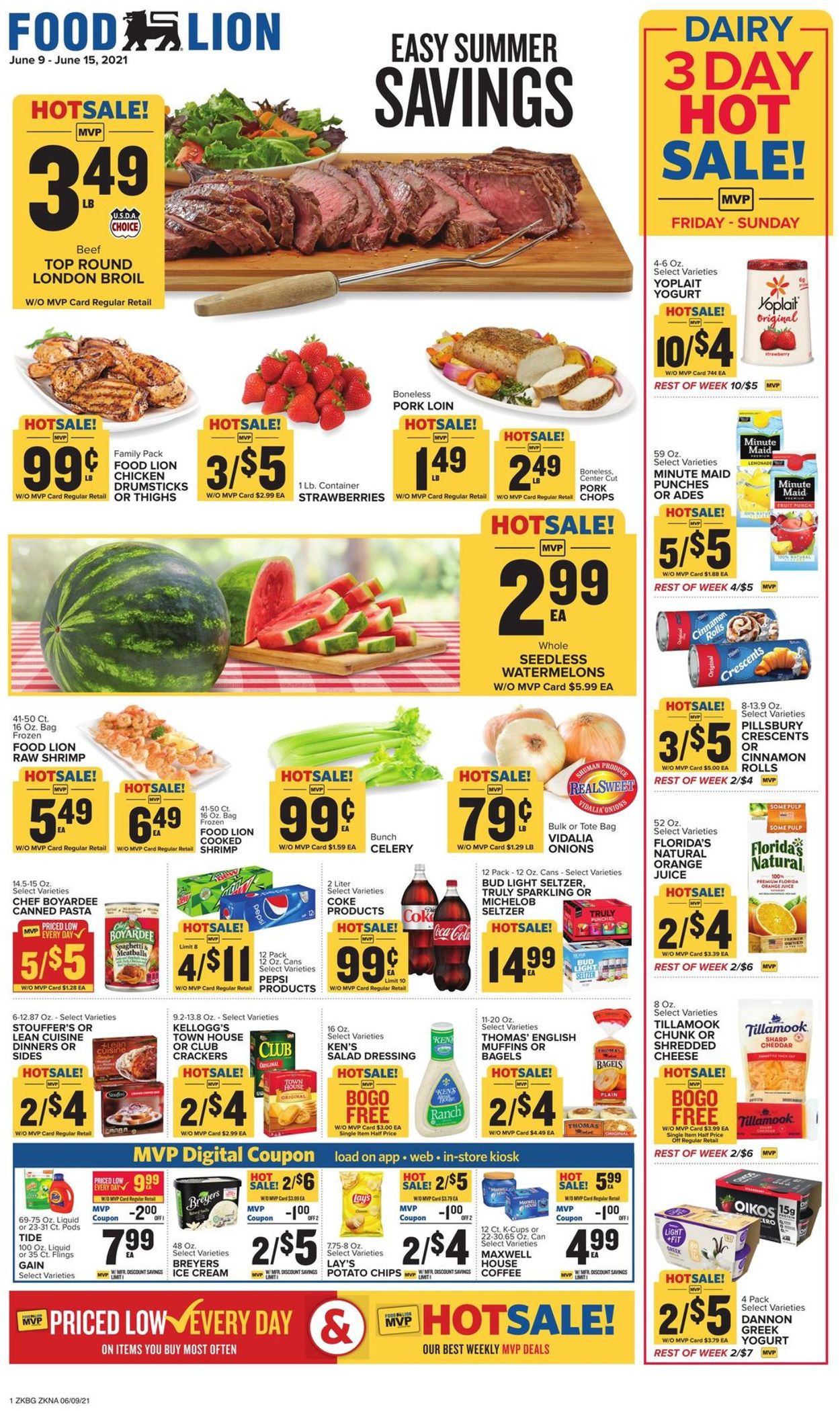 Food Lion Ad from 06/09/2021