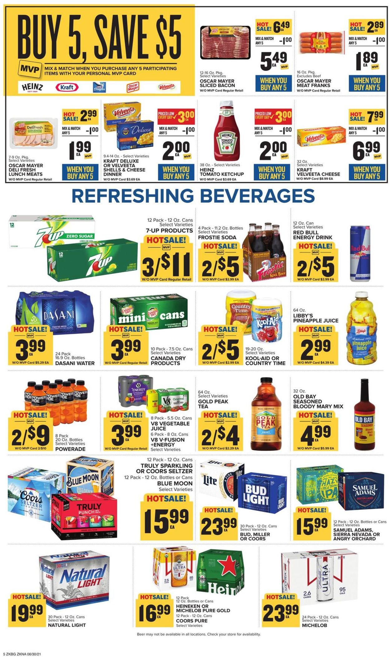 Food Lion Ad from 06/30/2021