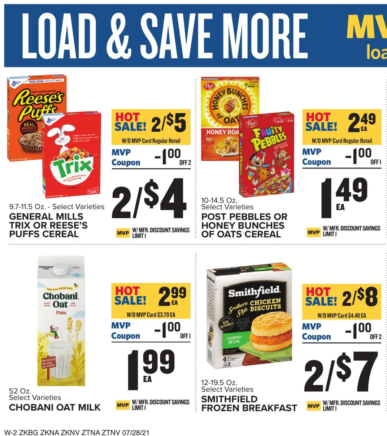 Food Lion Ad from 07/28/2021