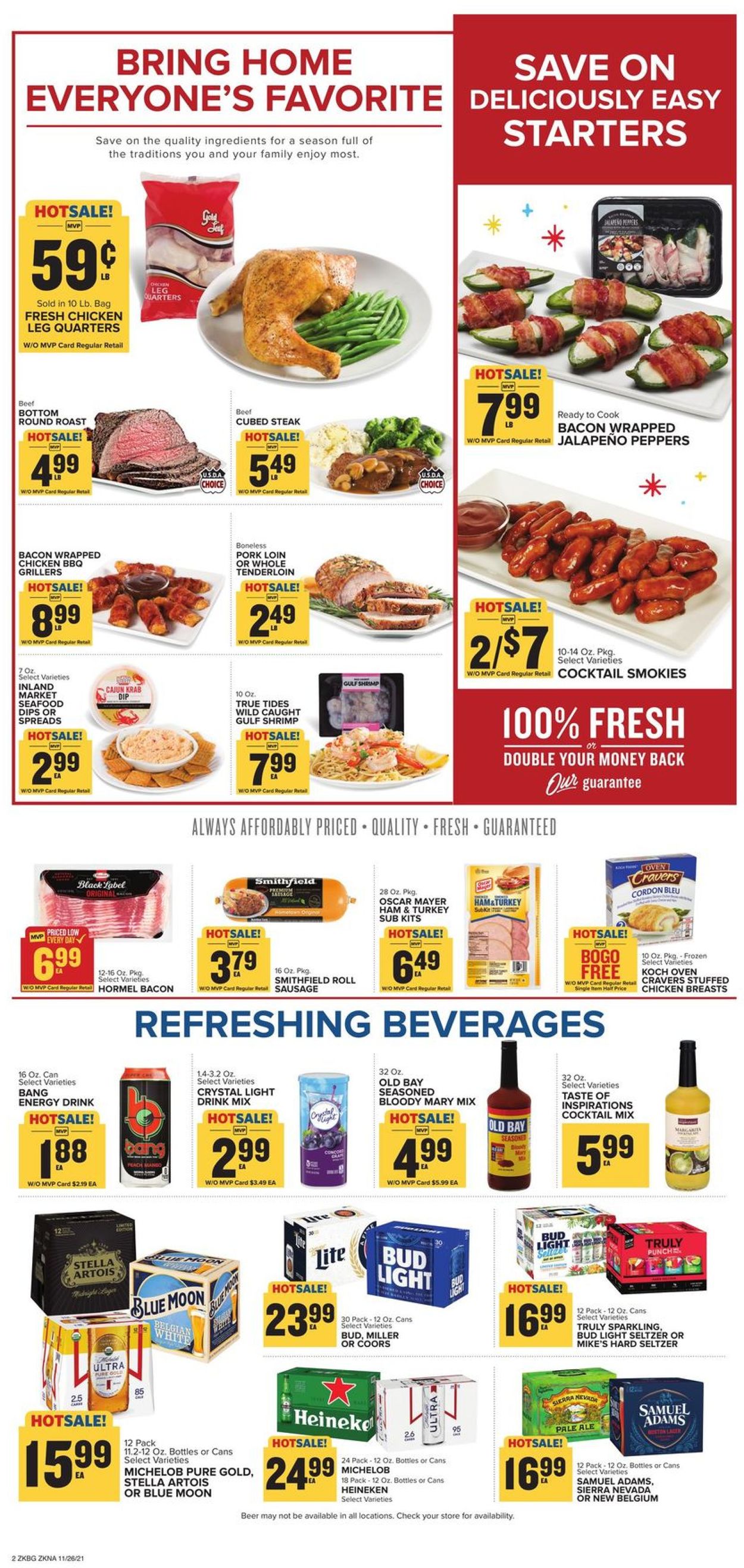 Food Lion Ad from 11/26/2021