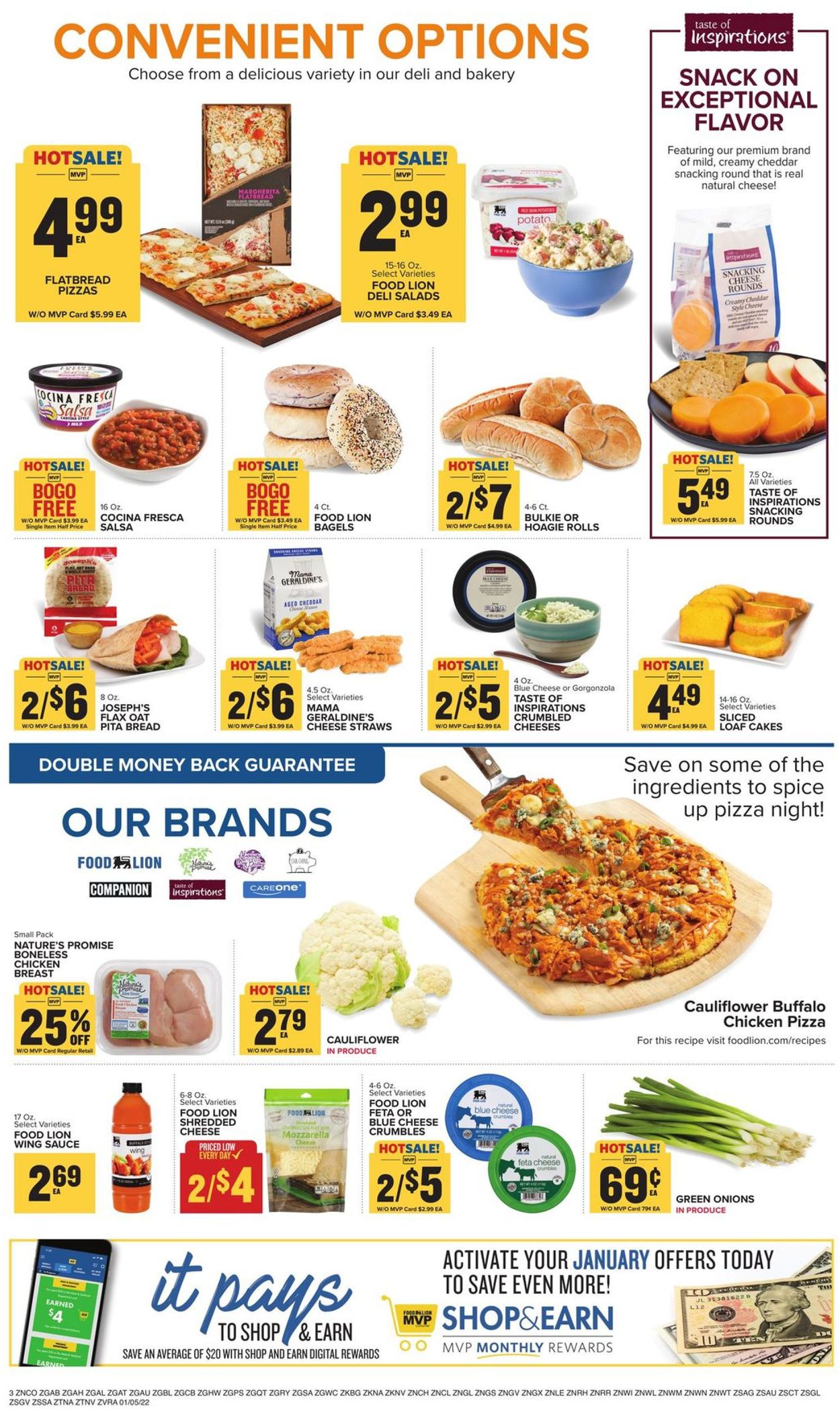 Food Lion Ad from 01/05/2022