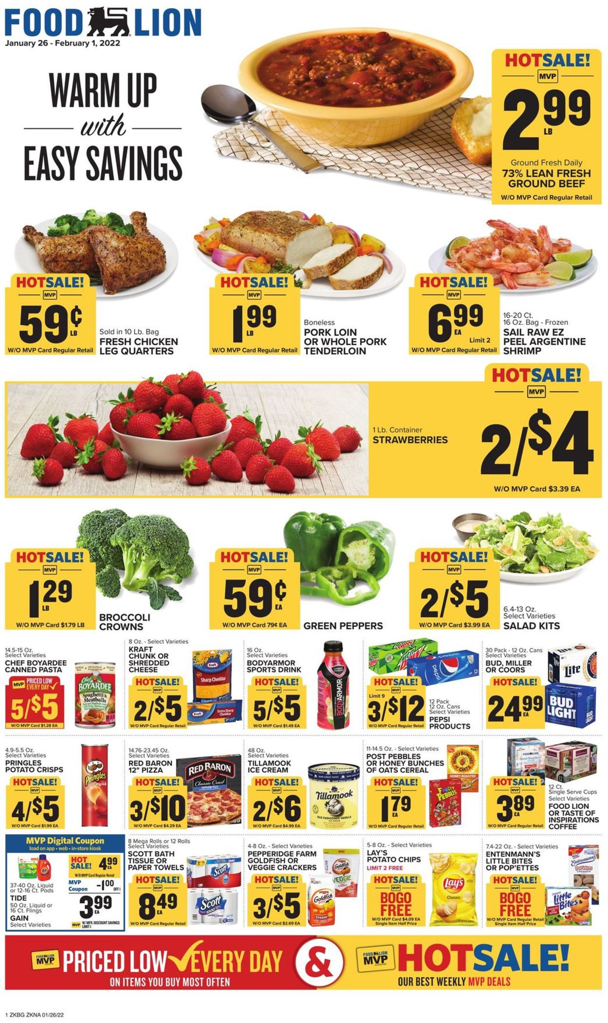 Food Lion Ad from 01/26/2022
