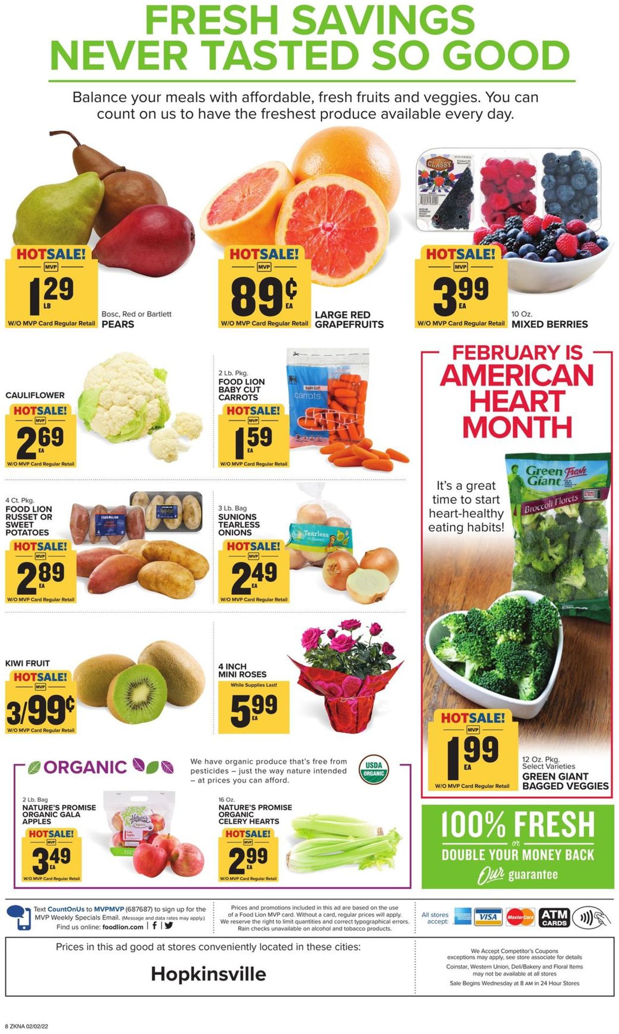 Food Lion Ad from 02/02/2022