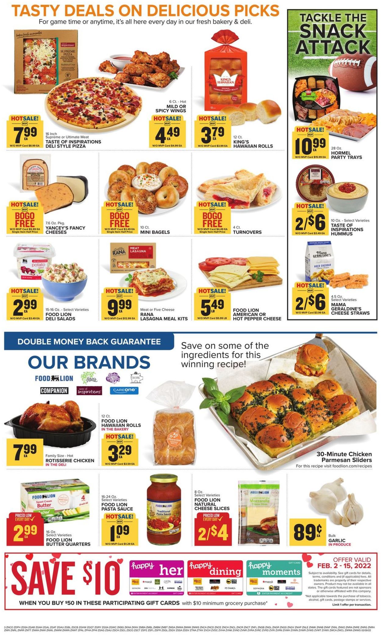 Food Lion Ad from 02/09/2022