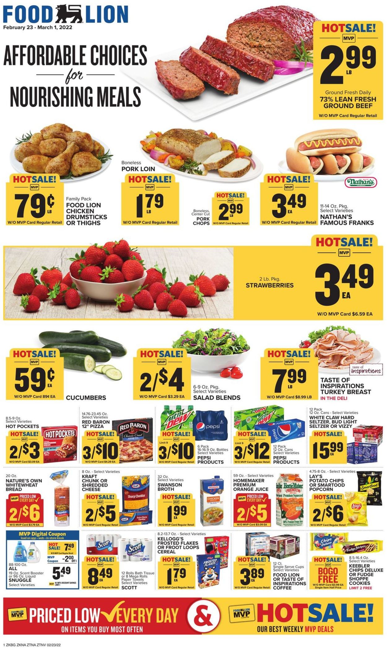 Food Lion Ad from 02/23/2022
