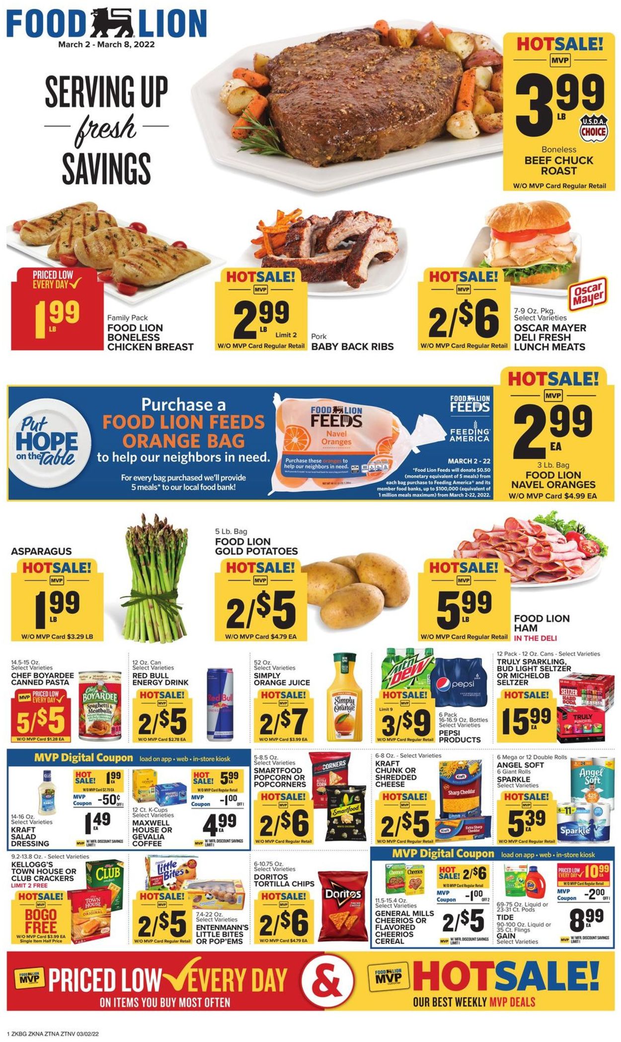 Food Lion Ad from 03/02/2022