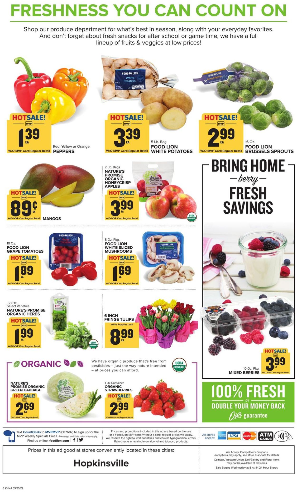 Food Lion Ad from 03/23/2022
