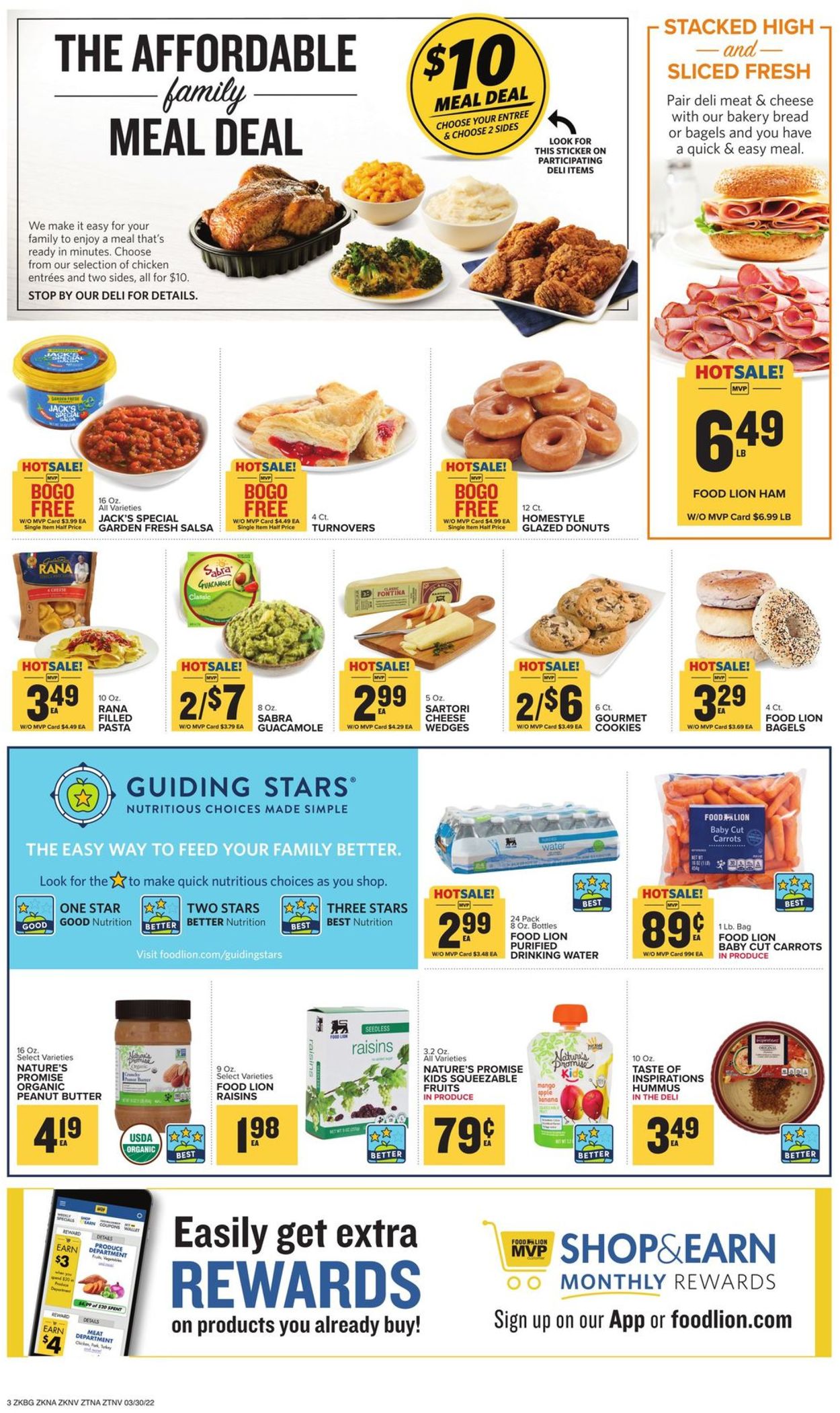 Food Lion Ad from 03/30/2022