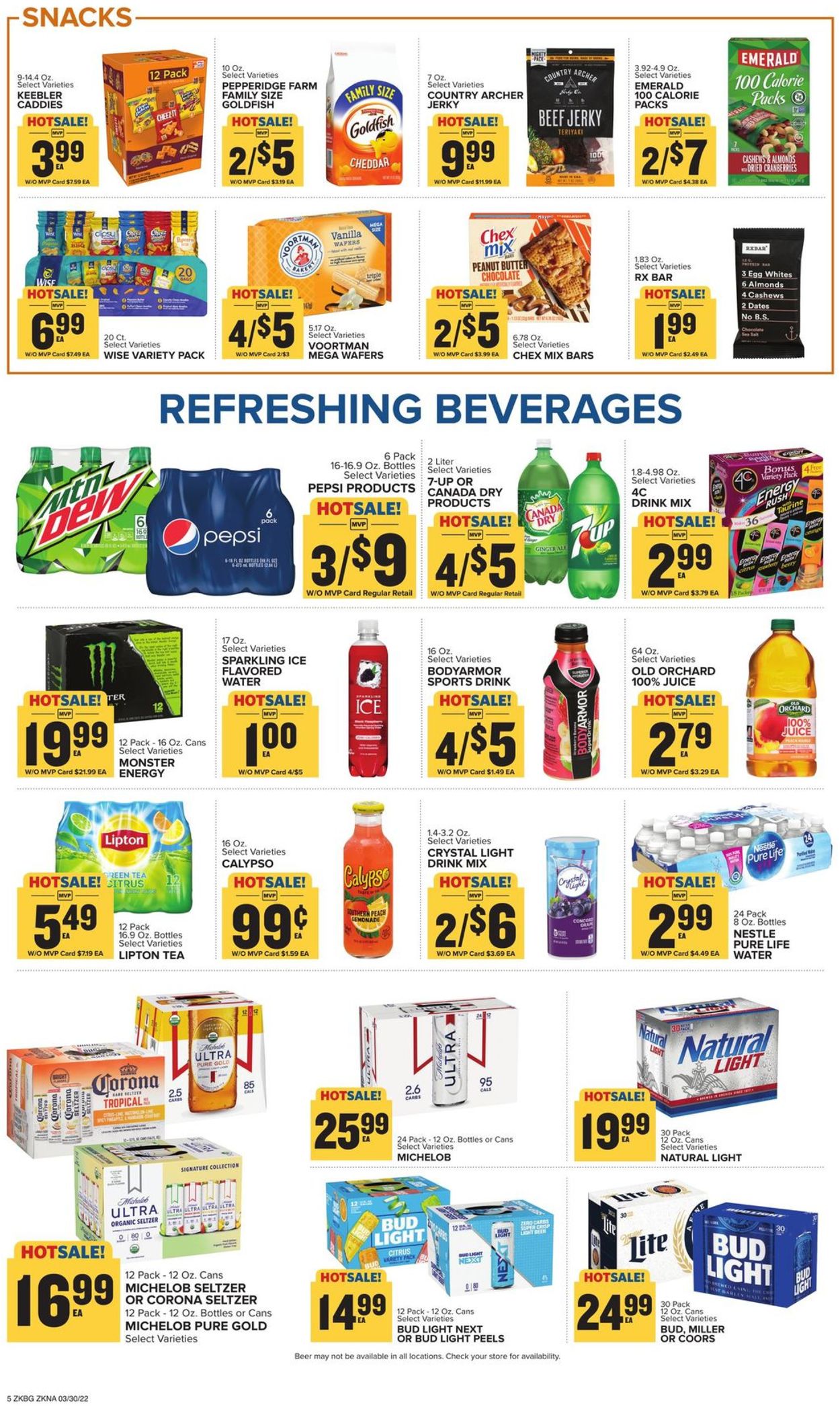 Food Lion Ad from 03/30/2022
