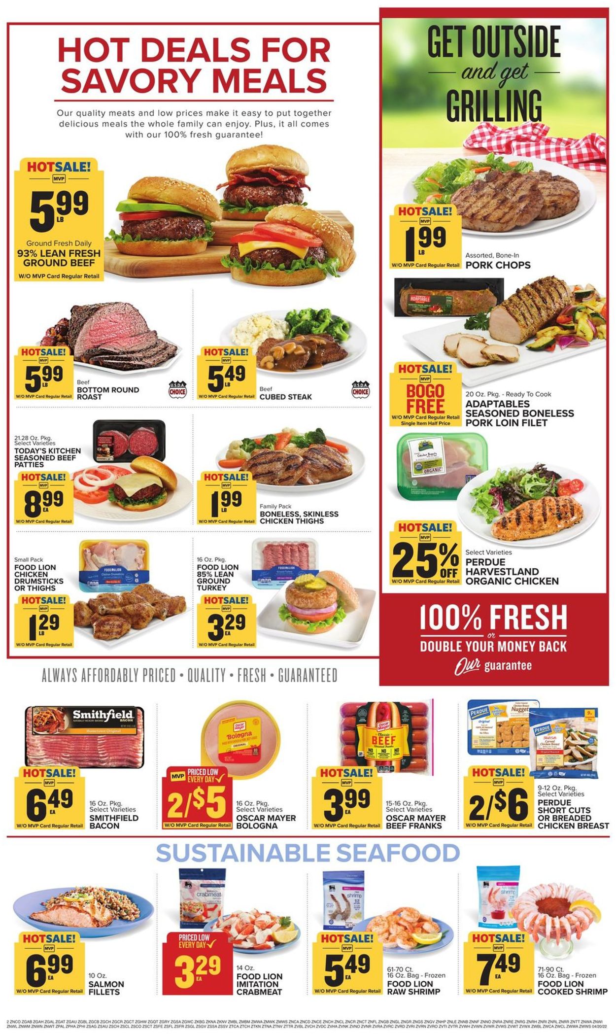 Food Lion Ad from 04/20/2022