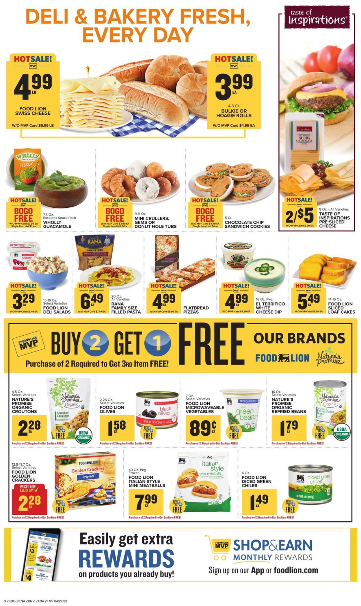 Food Lion Ad from 04/27/2022