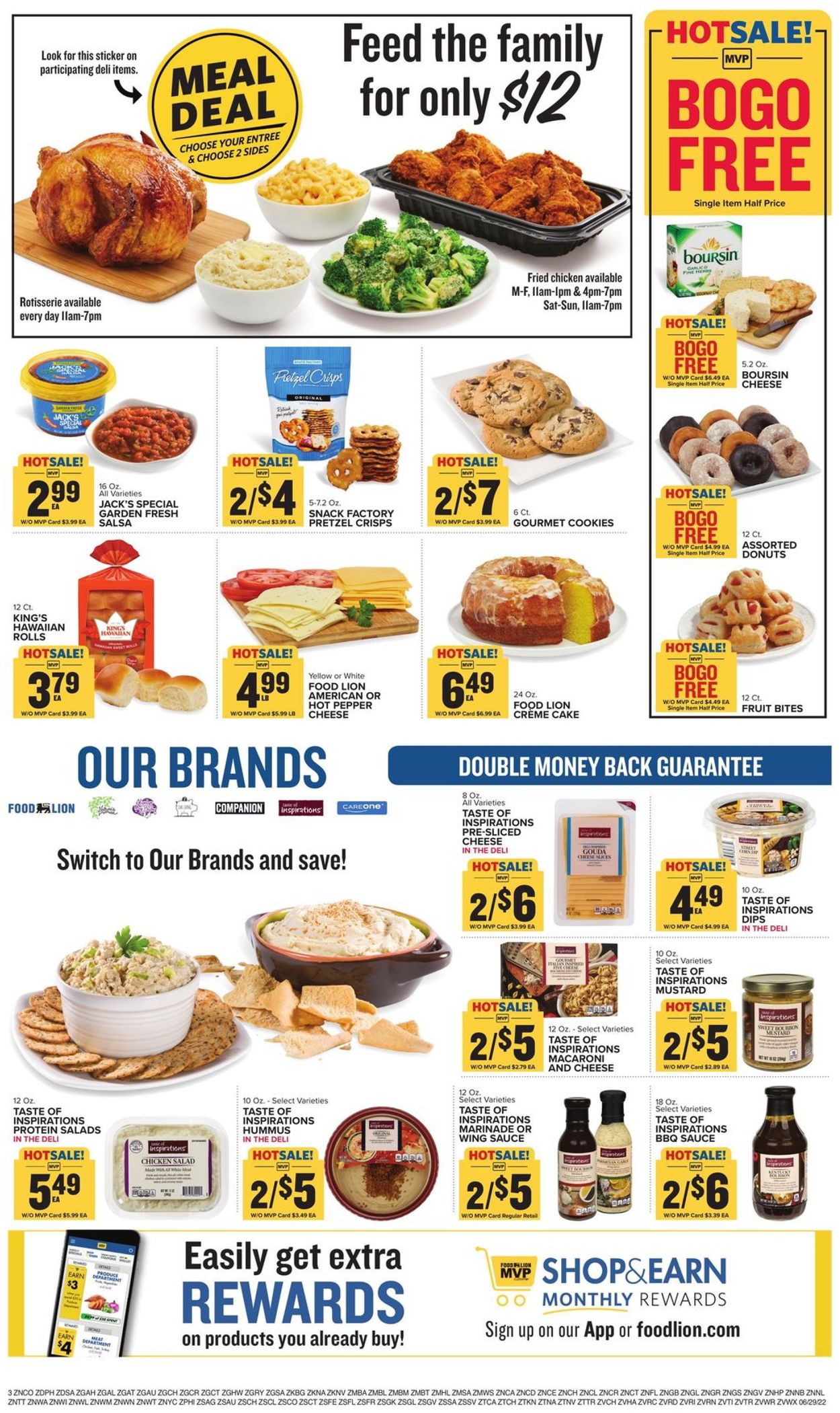 Food Lion Ad from 06/29/2022