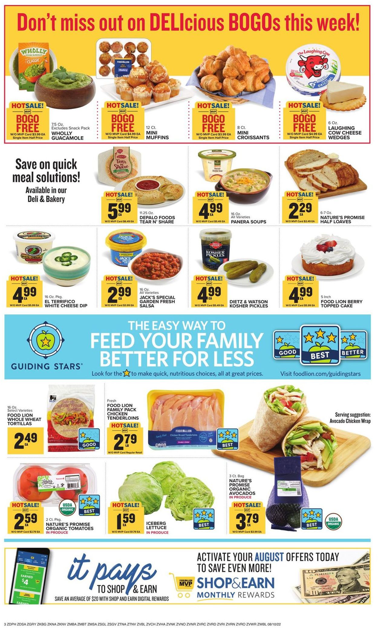 Food Lion Ad from 08/10/2022
