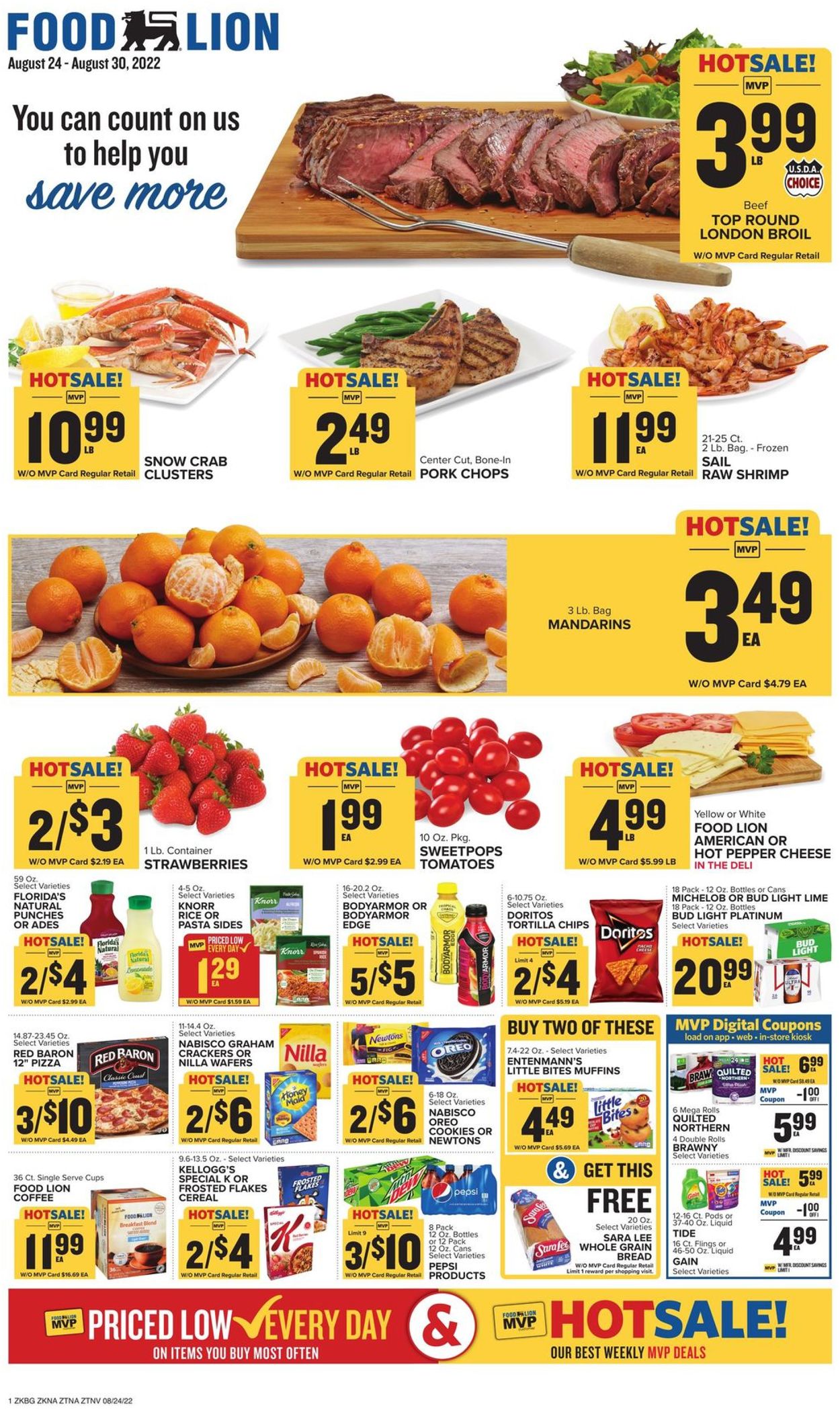 Food Lion Ad from 08/24/2022