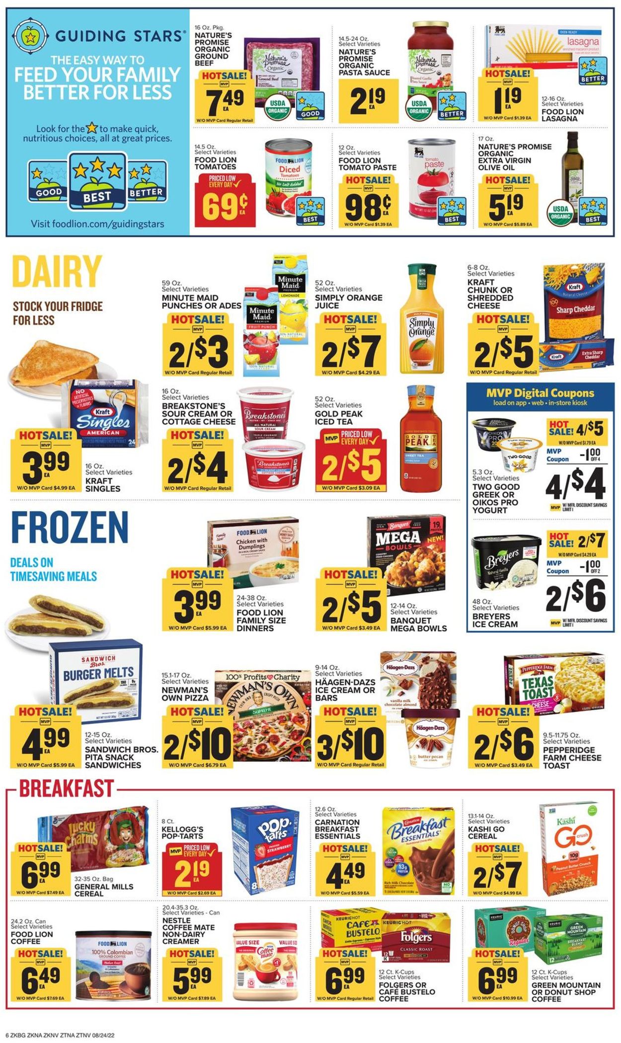 Food Lion Ad from 08/24/2022