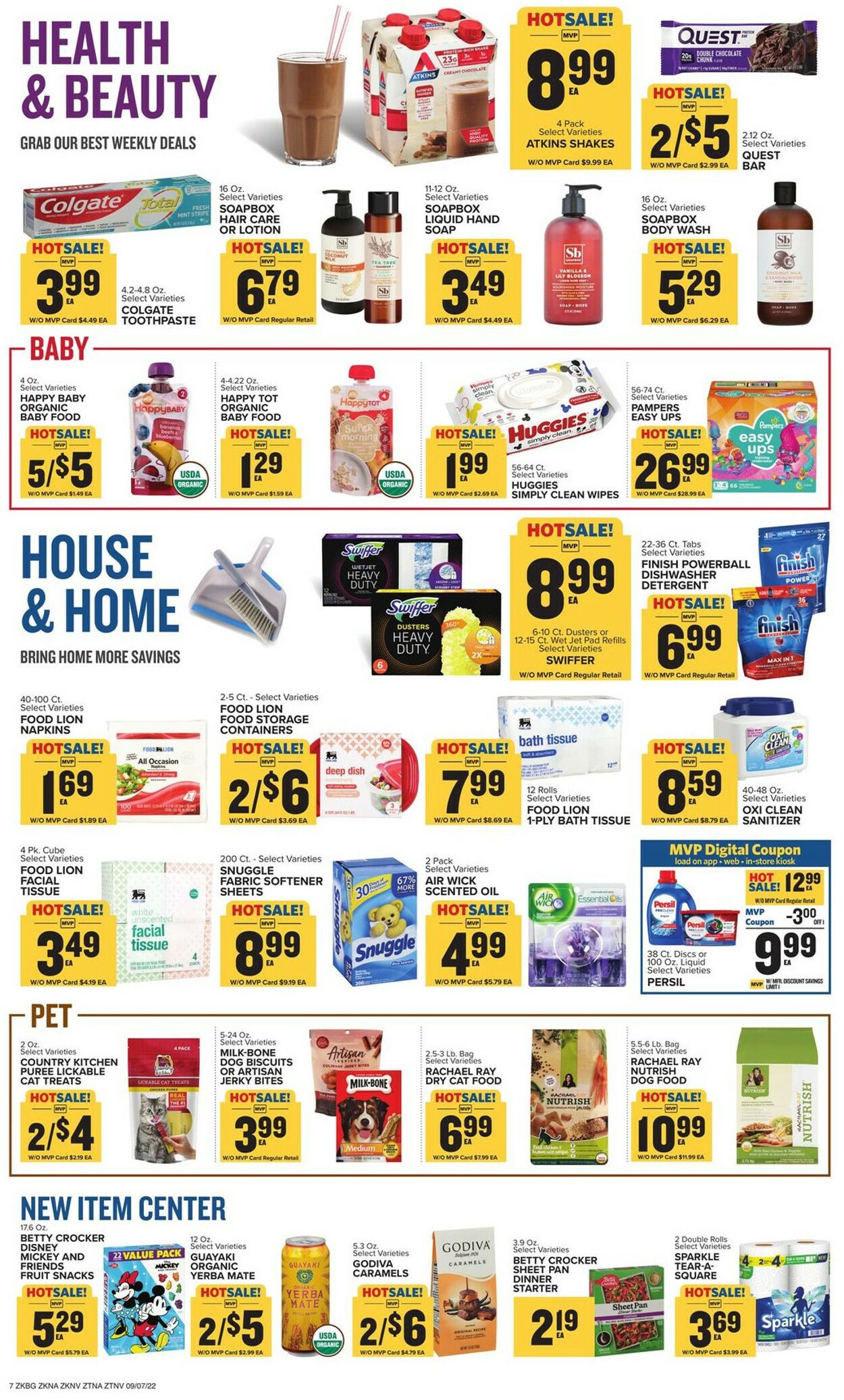 Food Lion Ad from 09/07/2022