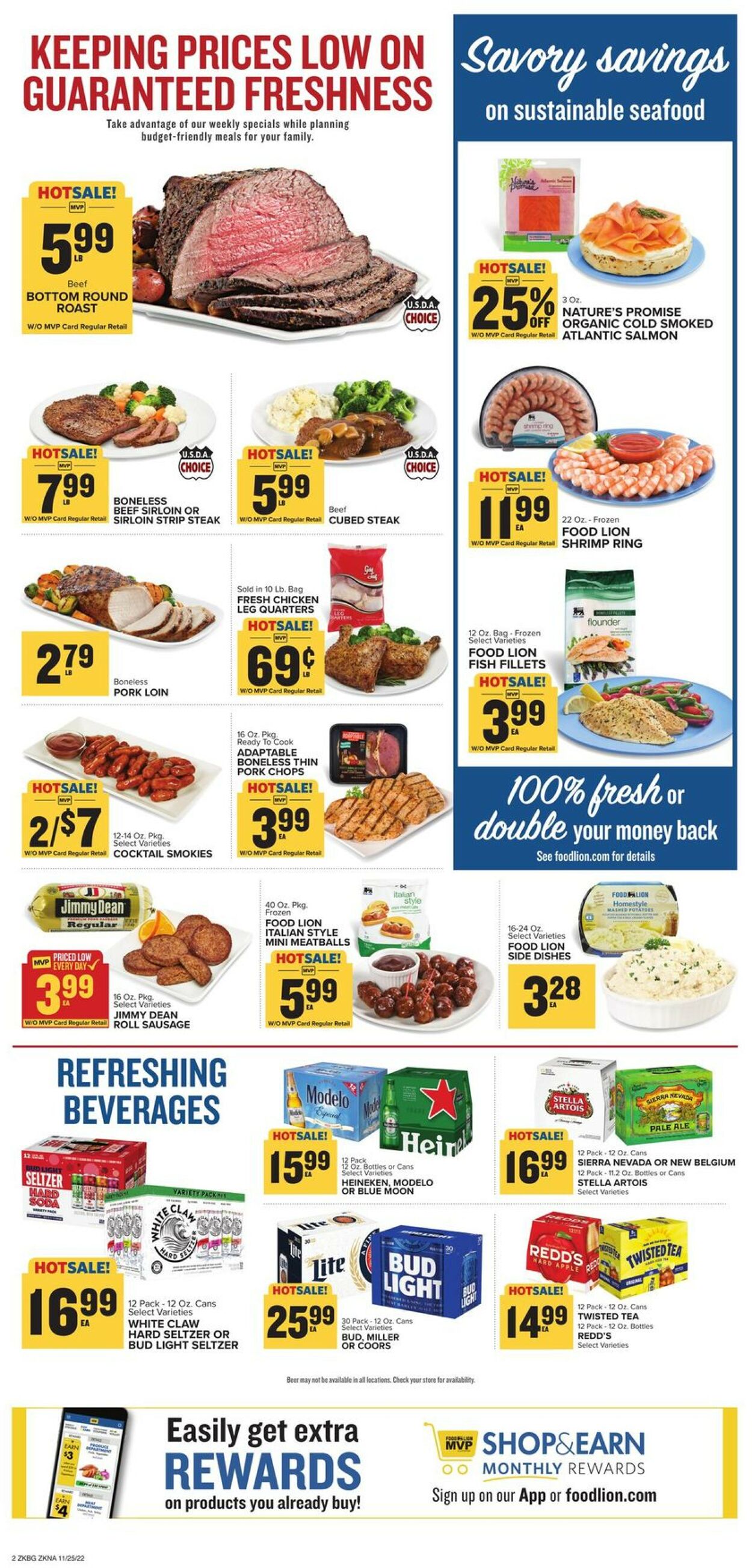 Food Lion Ad from 11/25/2022