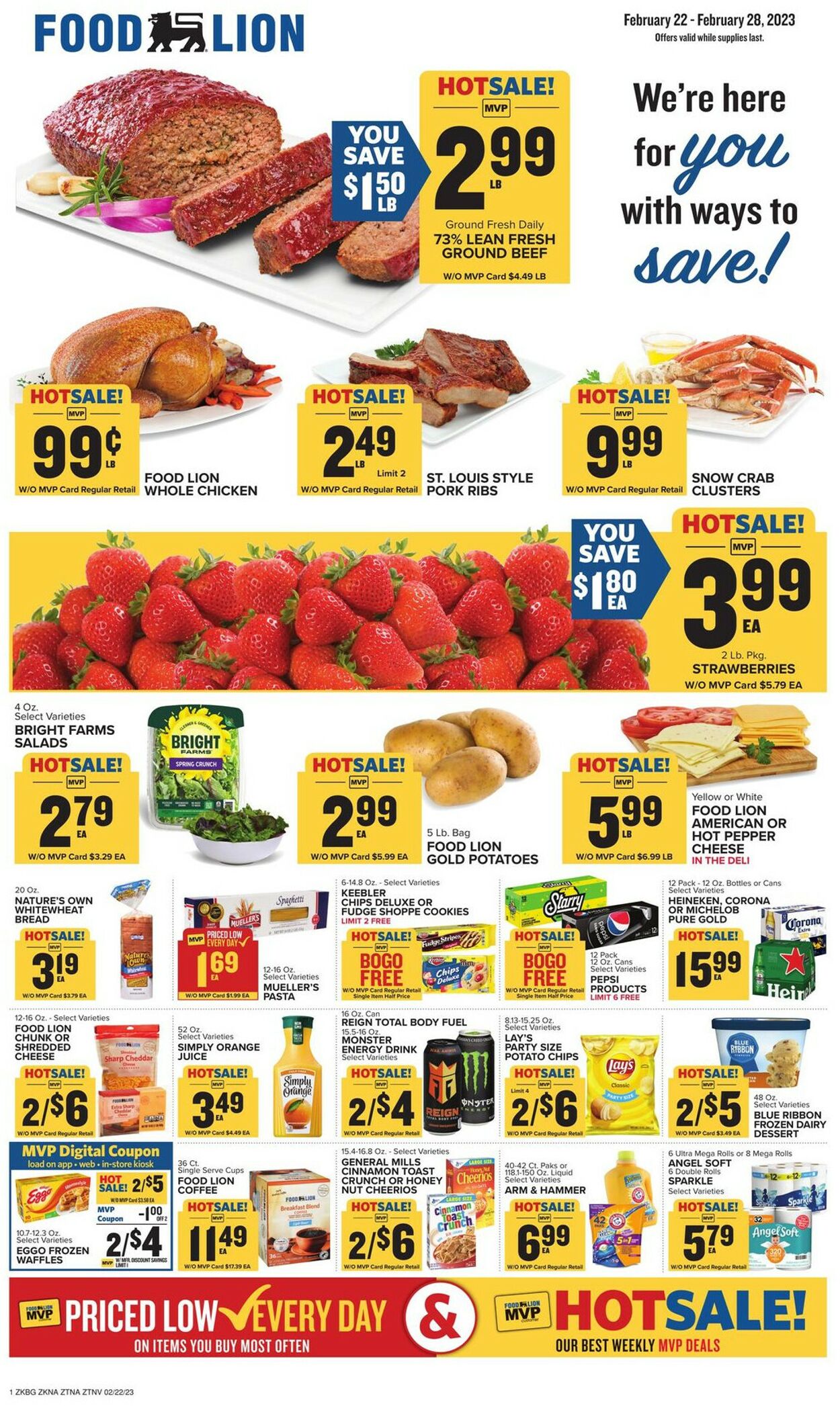 Food Lion Ad from 02/22/2023