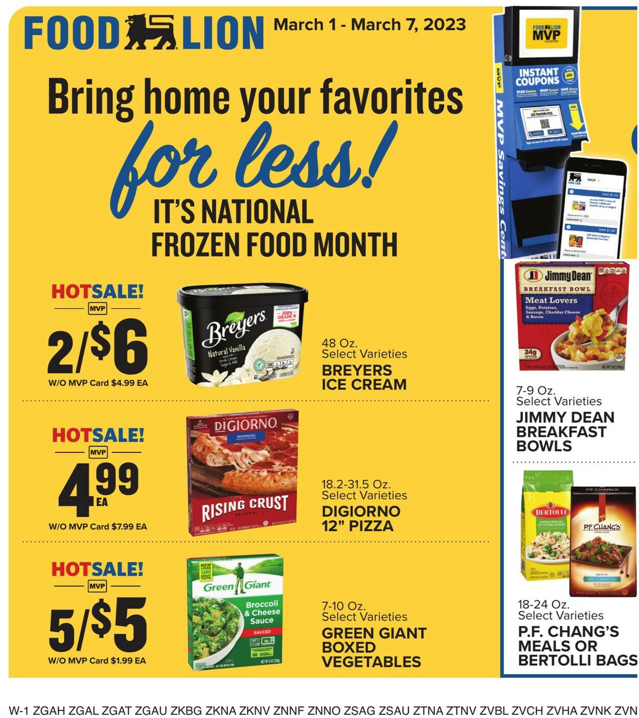 Food Lion Ad from 03/01/2023
