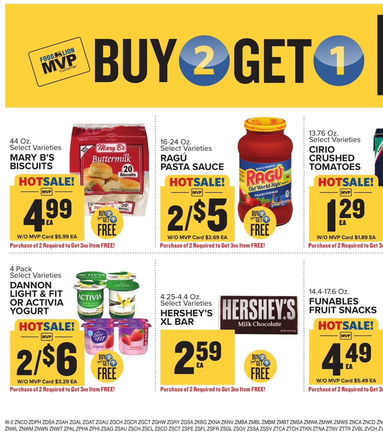 Food Lion Ad from 03/29/2023