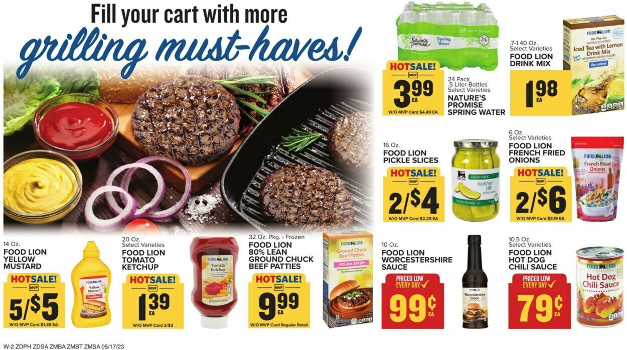 Food Lion Ad from 05/17/2023