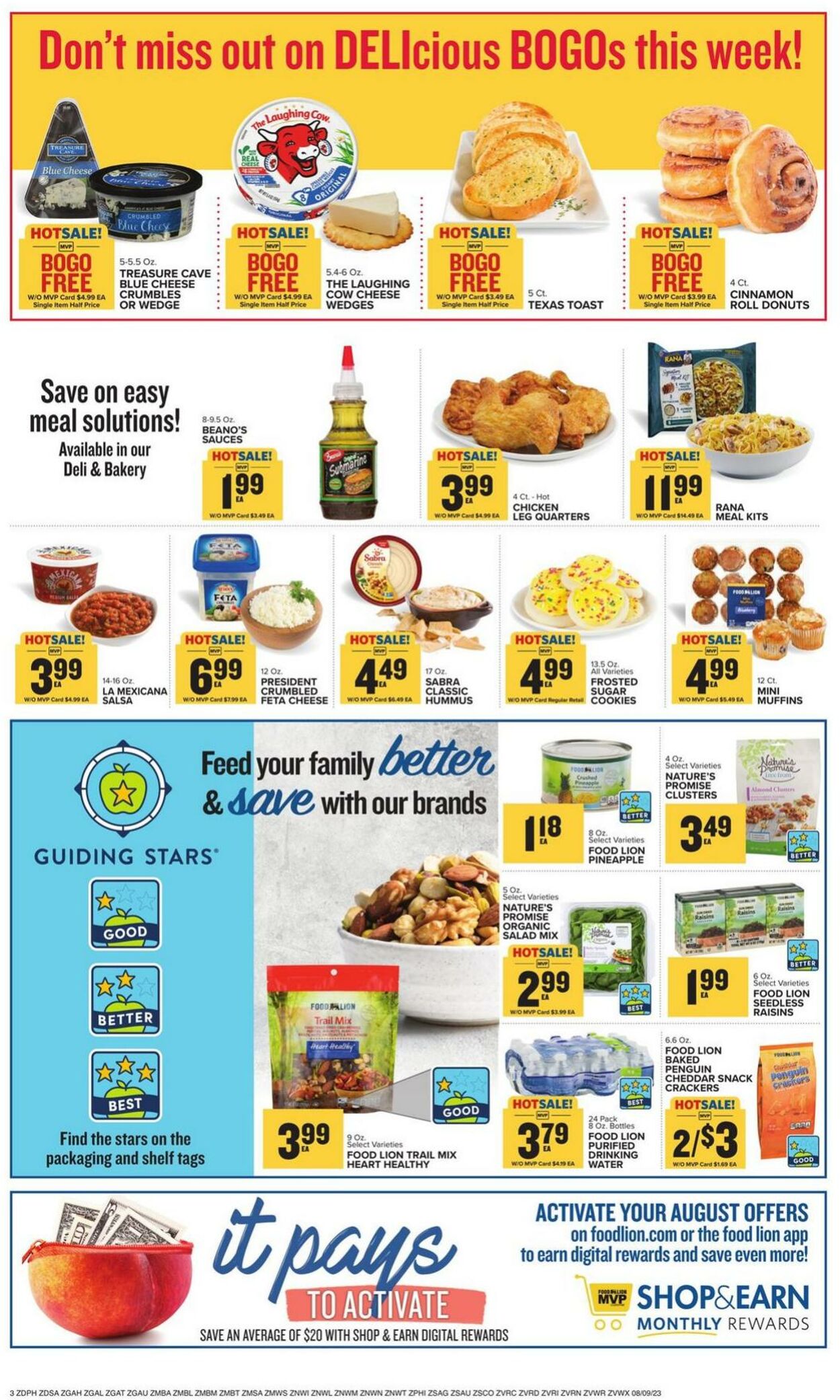 Food Lion Ad from 08/09/2023