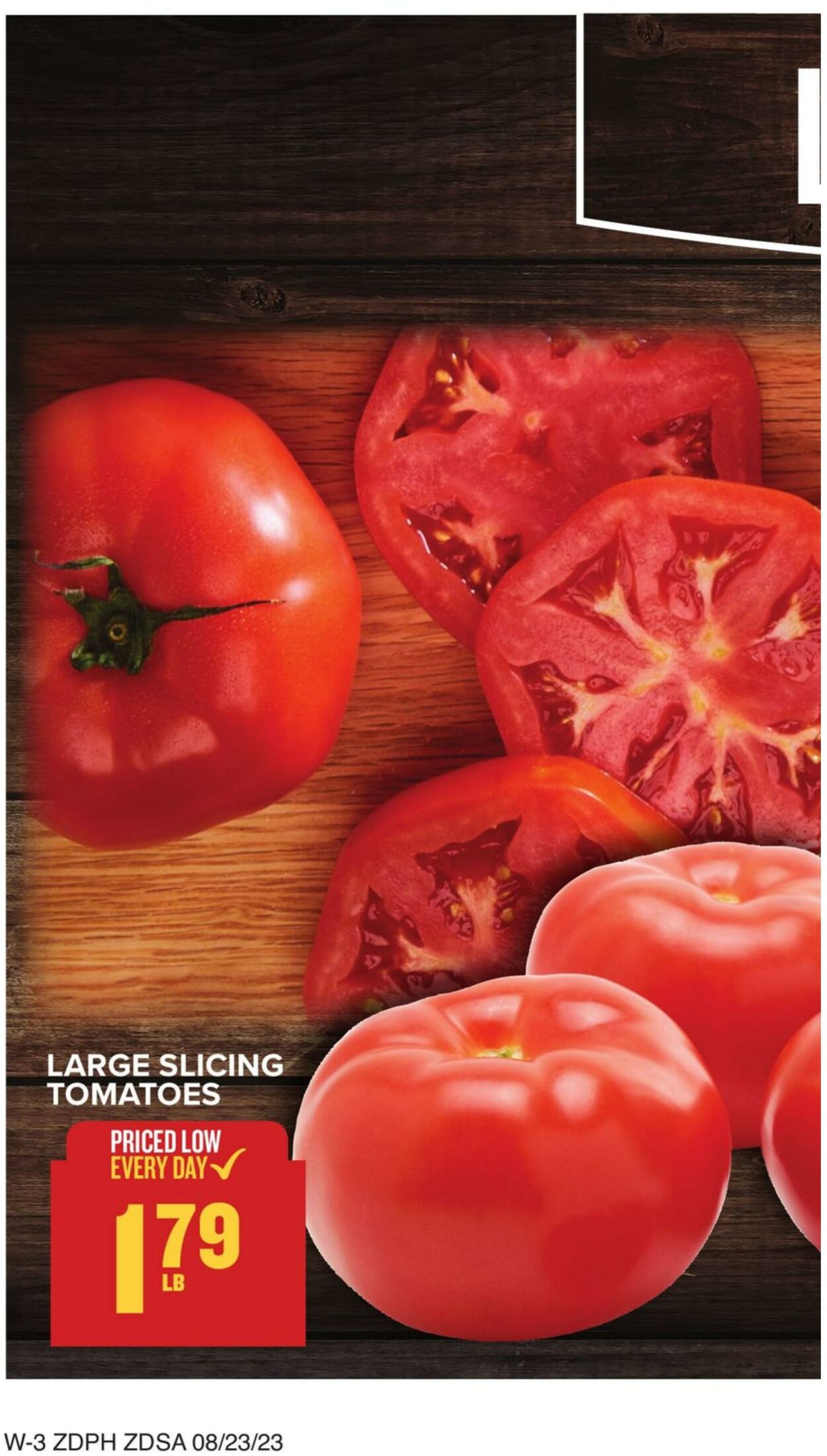 Food Lion Ad from 08/23/2023