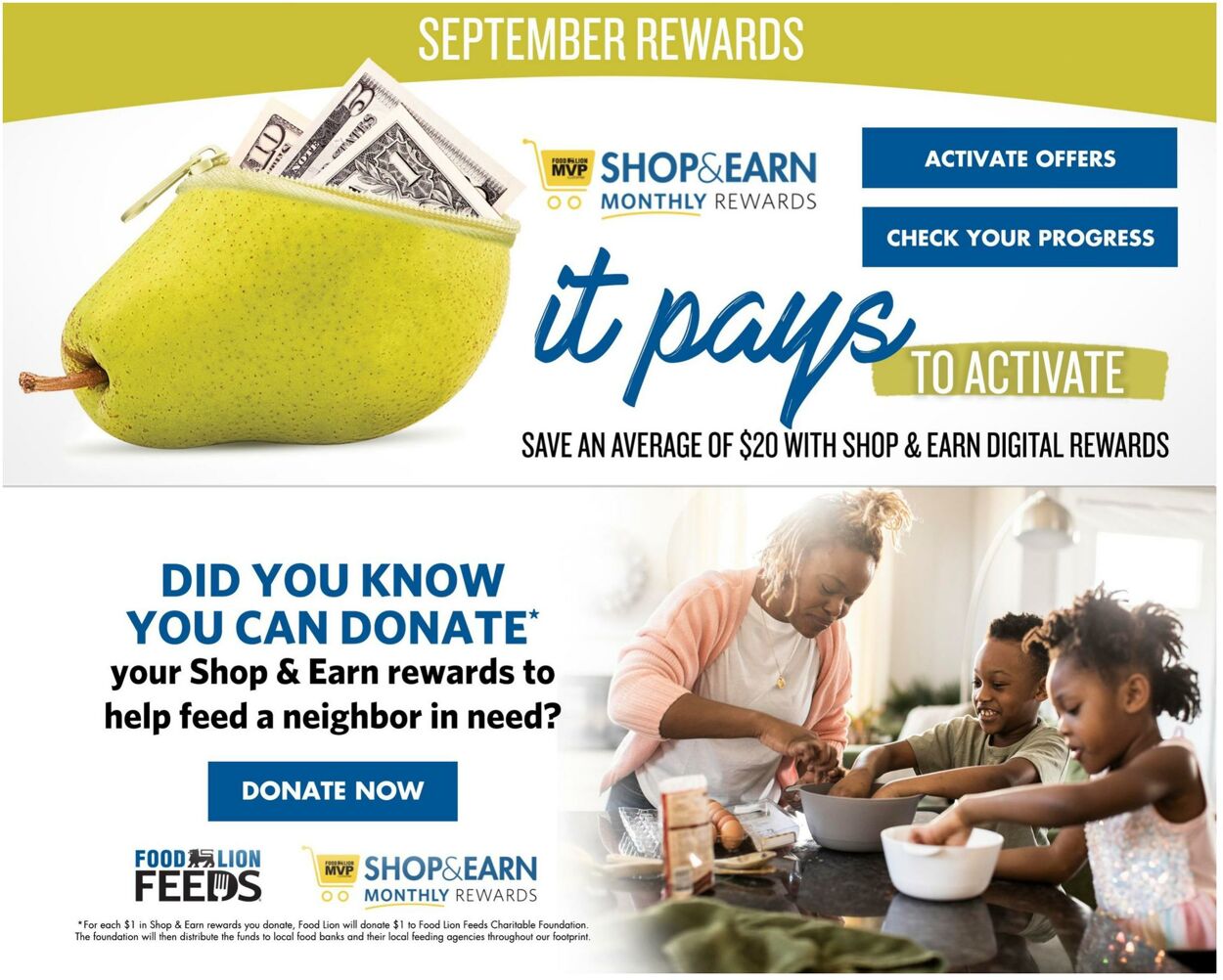 Food Lion Ad from 09/27/2023