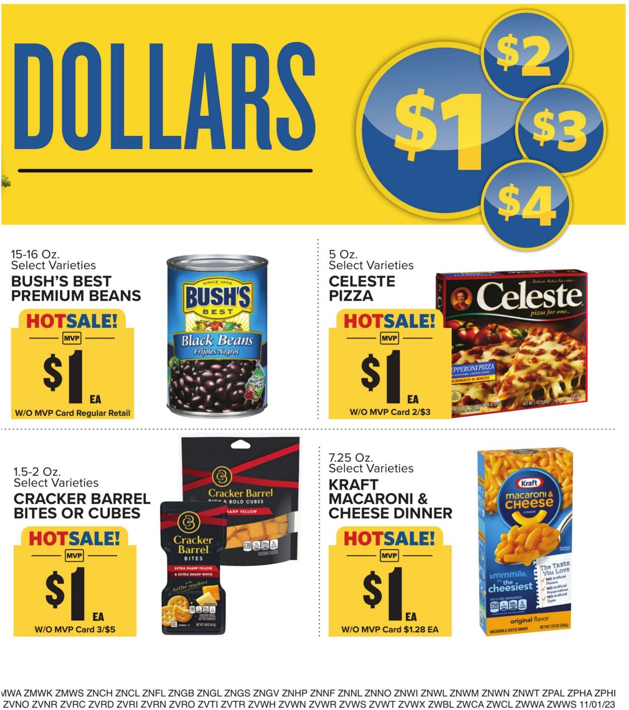 Food Lion Ad from 11/01/2023