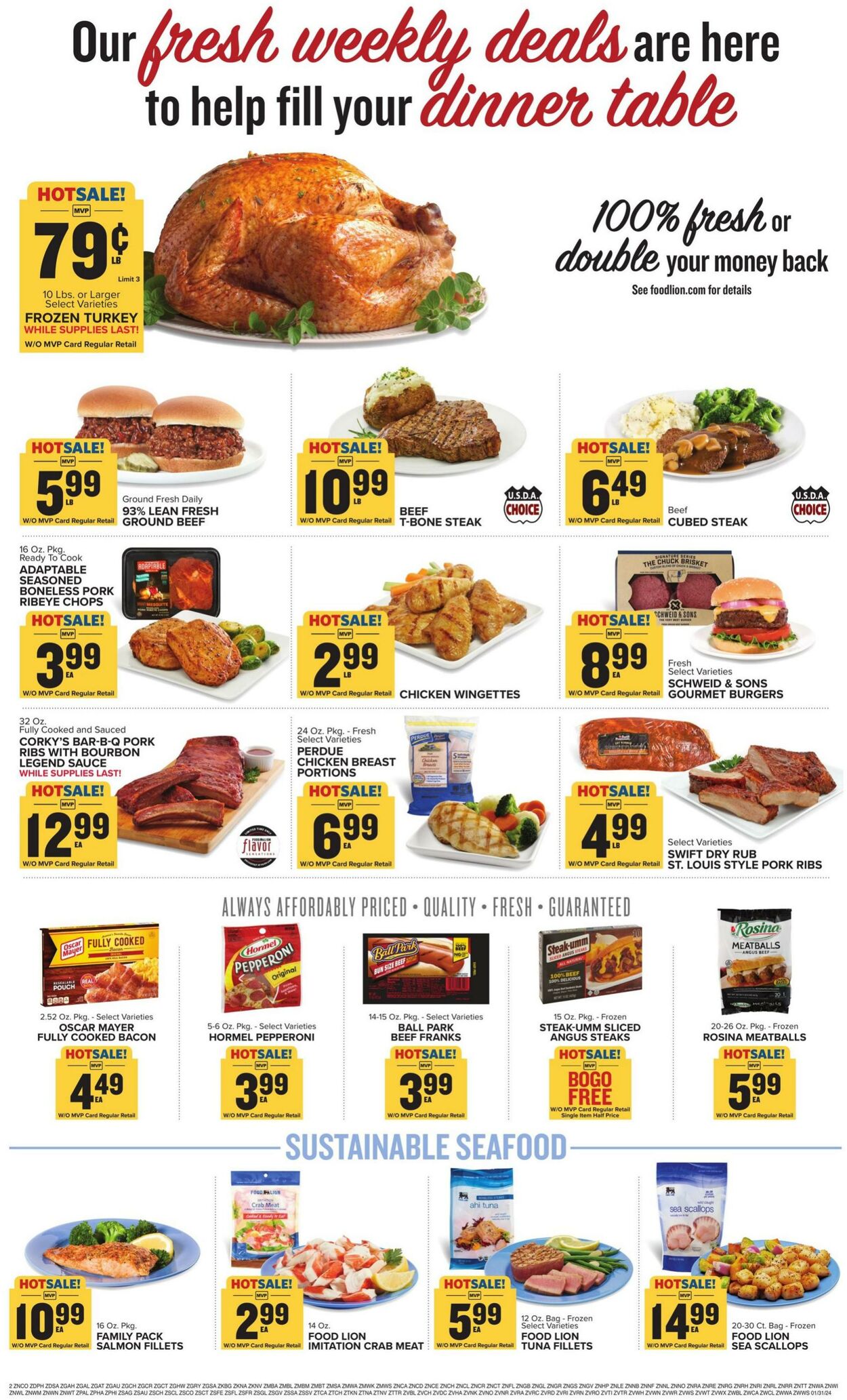 Food Lion Ad from 01/31/2024