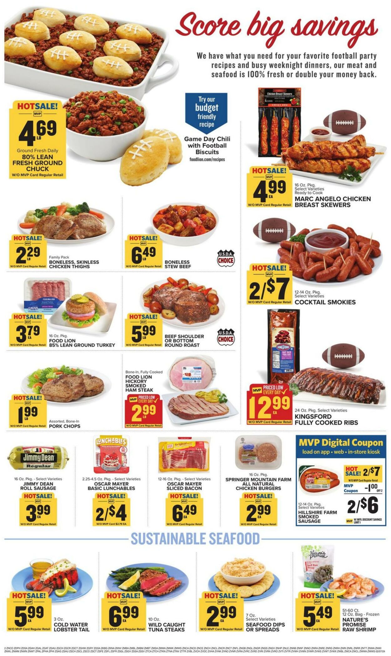 Food Lion Ad from 02/07/2024