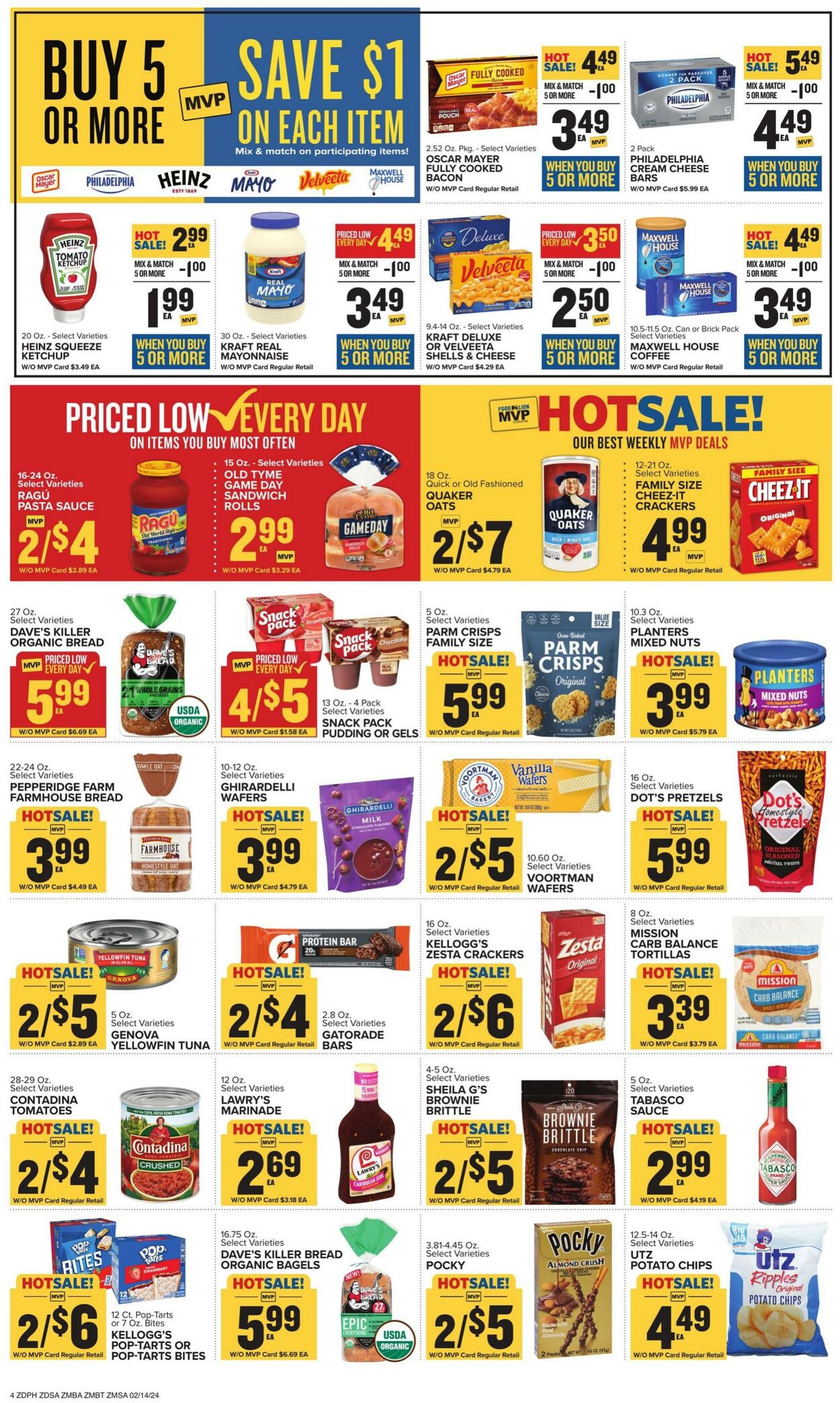 Food Lion Ad from 02/14/2024