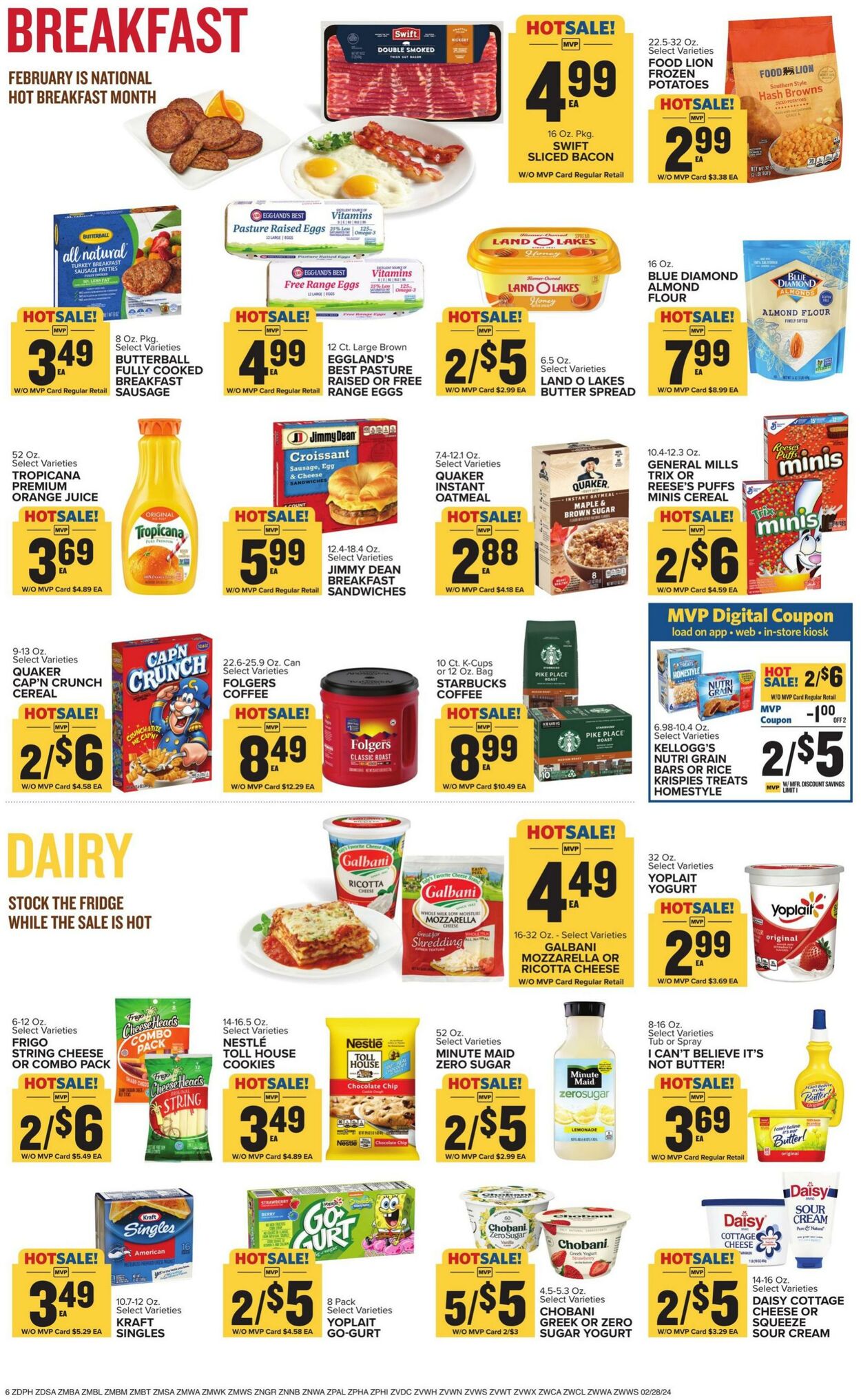 Food Lion Ad from 02/28/2024